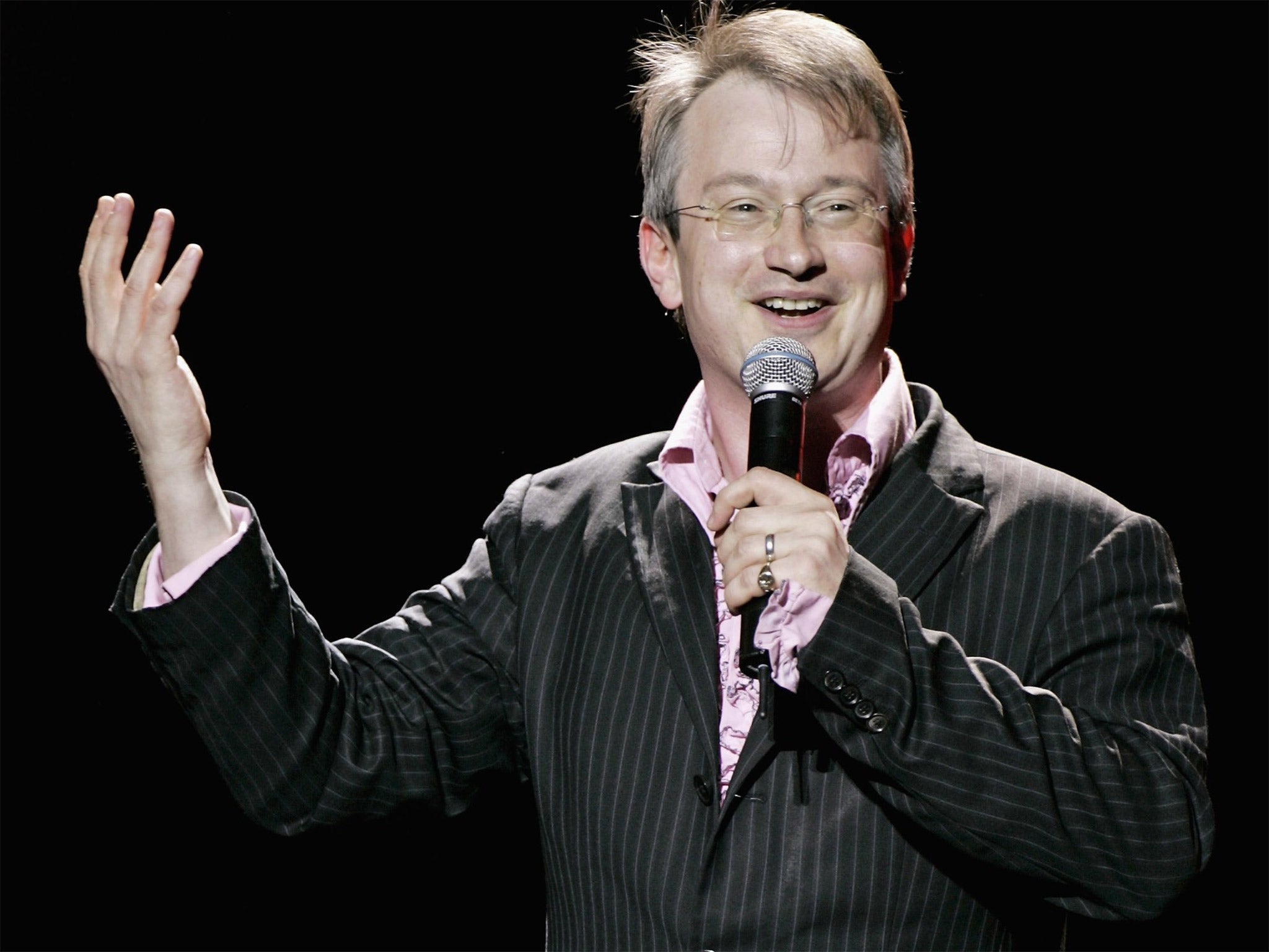 Robin Ince performing in 2006 (Getty Images)