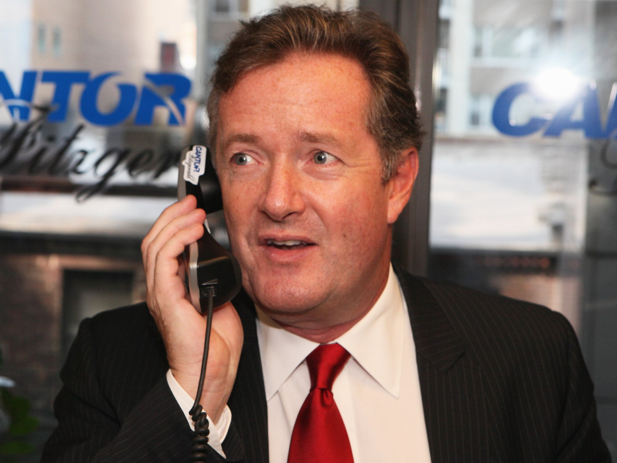Piers Morgan was editor at the Daily Mirror for nine years