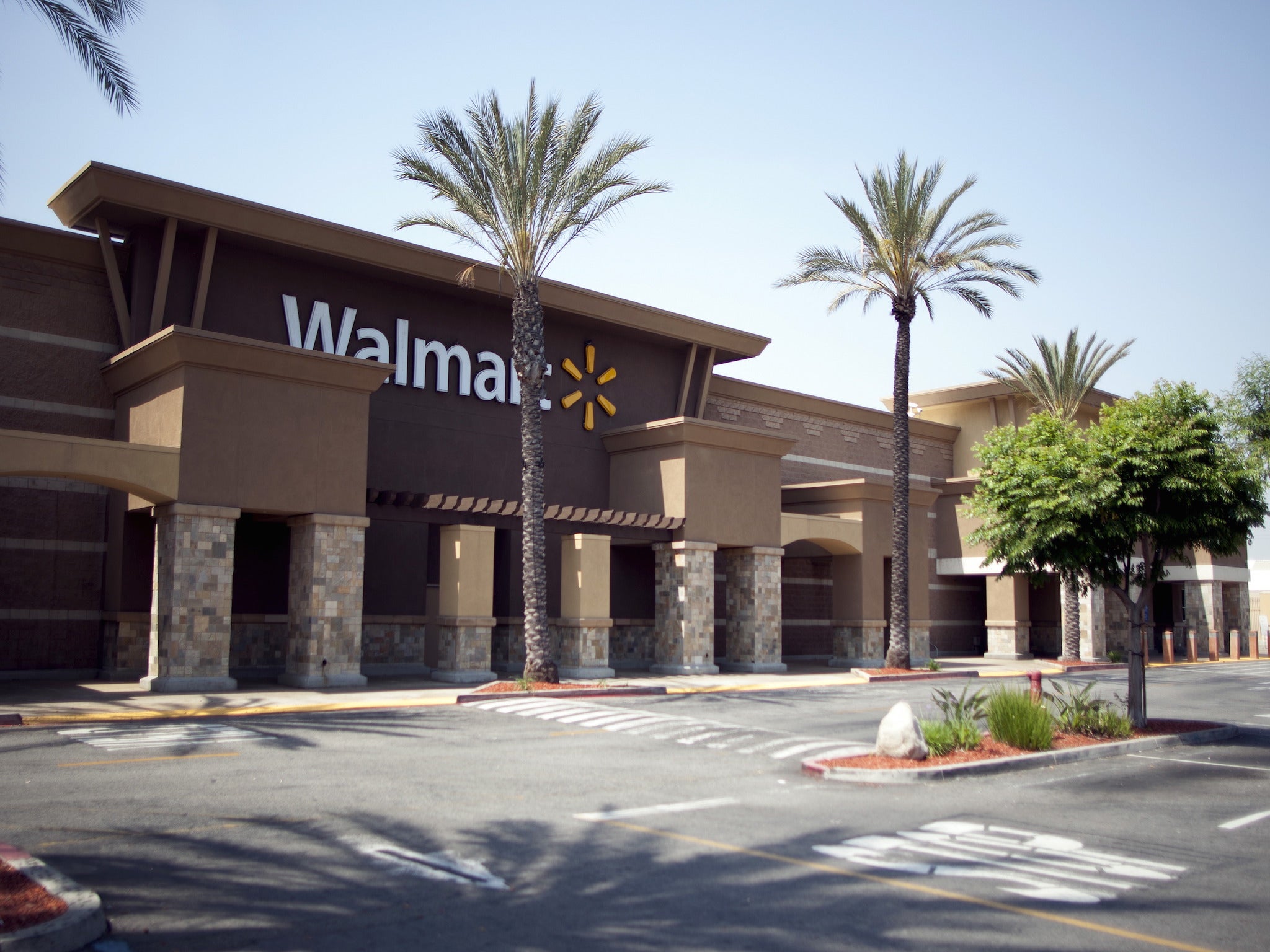 The Wal-Mart store in Pico Rivera, California, was among five closed last week