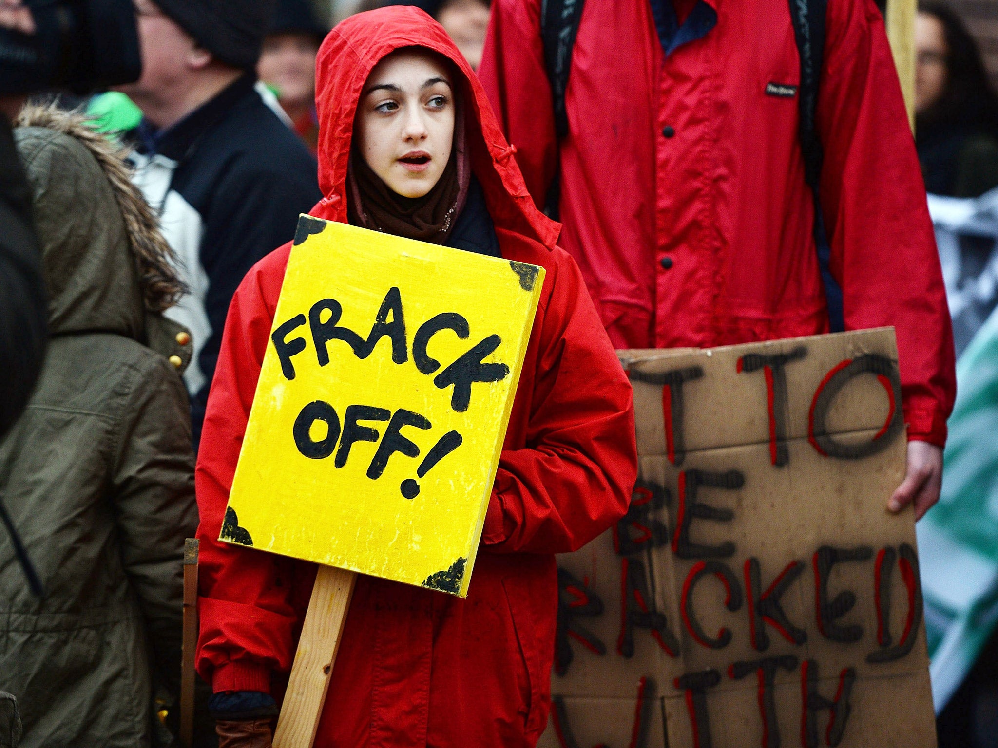 The Green Party is the only mainstream party that wish to scrap fracking altogether
