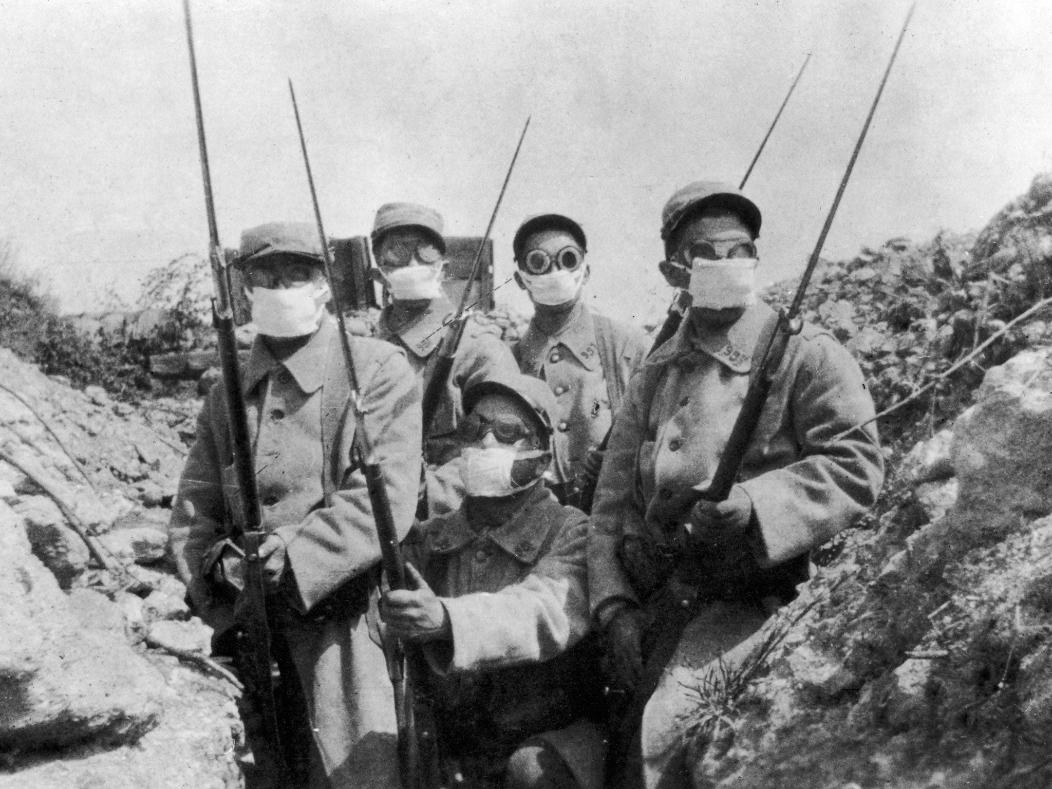 chemical warfare 1917