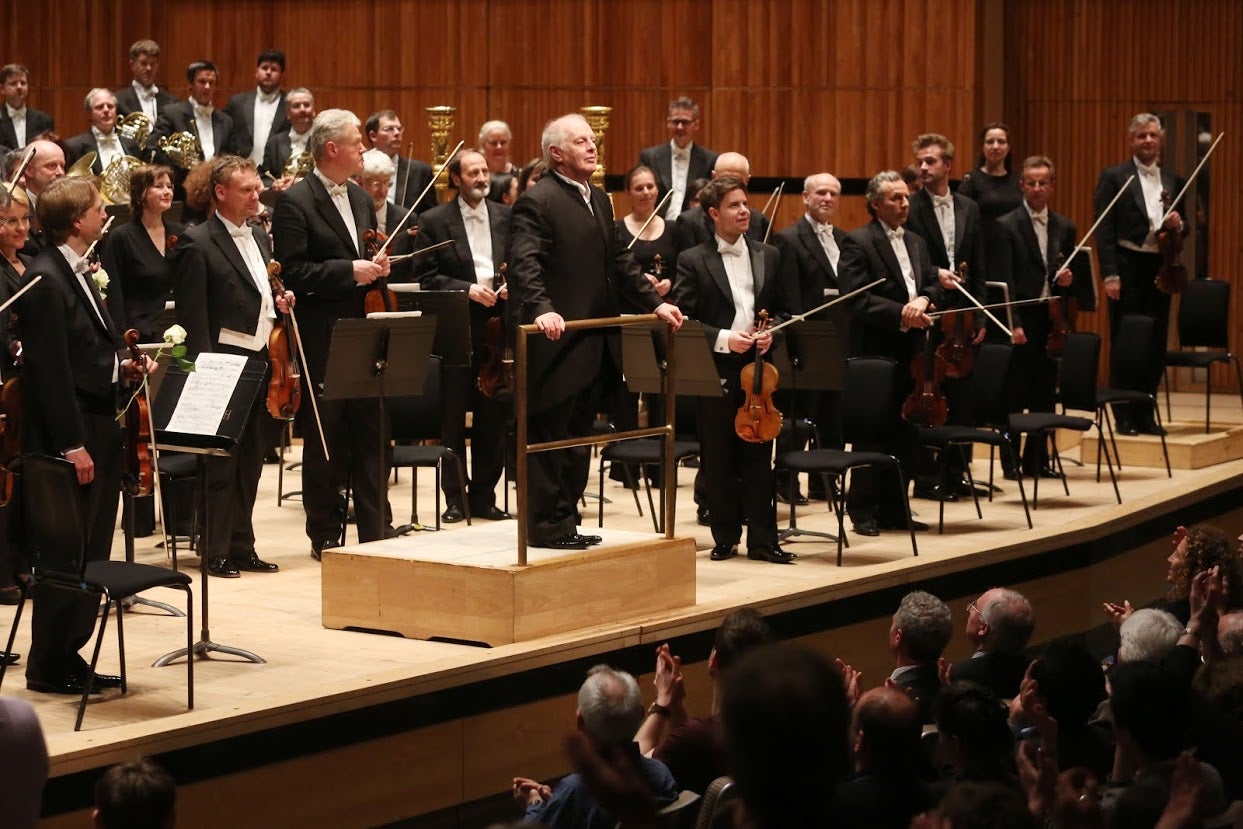 Daniel Barenboim and Staatskapelle Berlin, with soloist Martha Argerich (piano), Royal Festival Hall, Southbank Centre