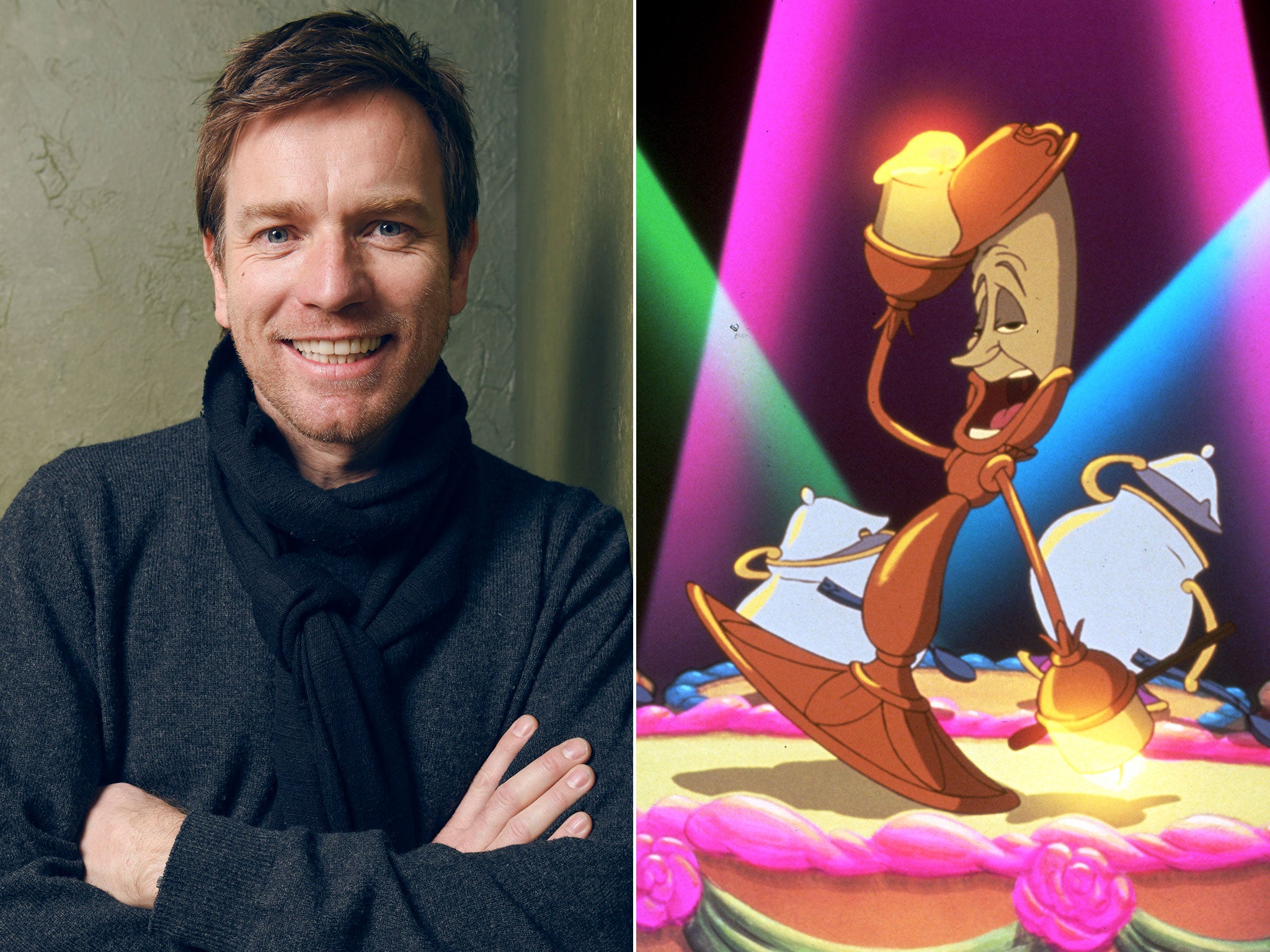 Ewan McGregor looks set to play Lumiere in the Beauty and the Beast live action remake