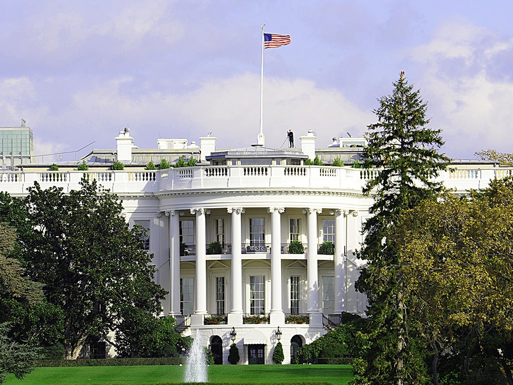 The White House is seen on October 29, 2008 in Washington