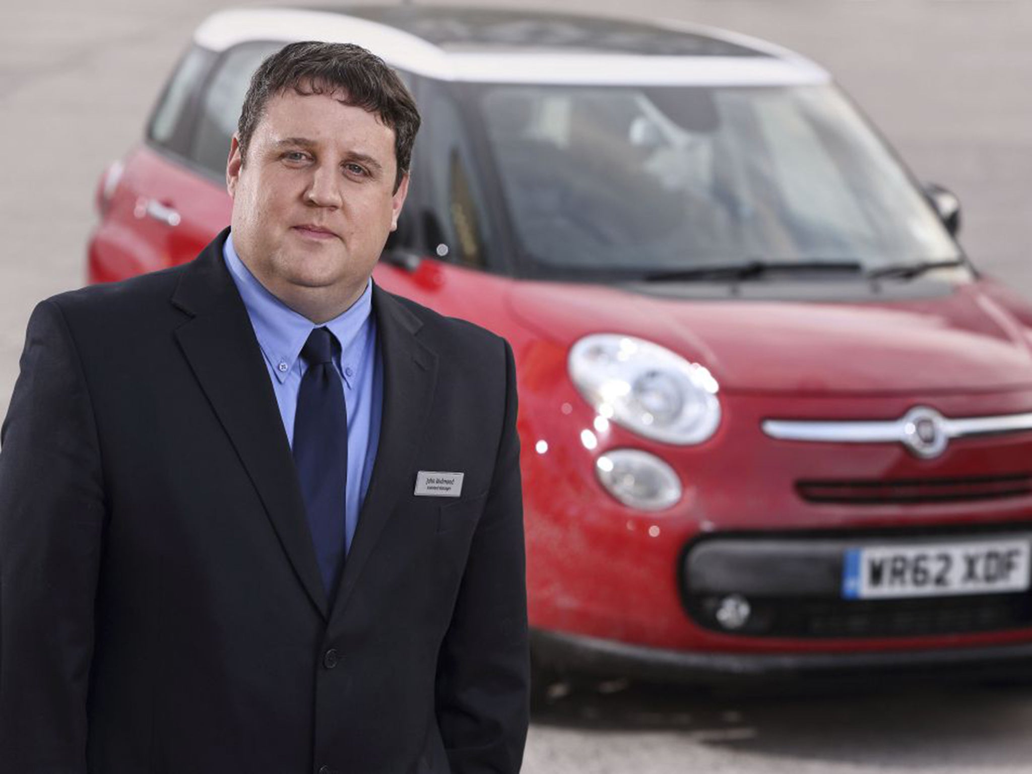 Driving force: Peter Kay stars in and co-wrote ‘Car Share’