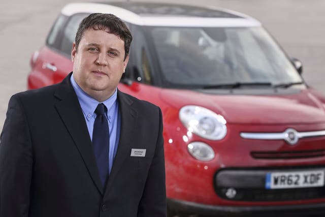 Driving force: Peter Kay stars in and co-wrote ‘Car Share’