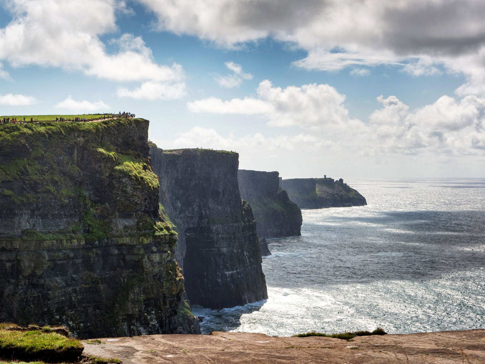 A richly-summoned landscape: County Clare, in Ireland