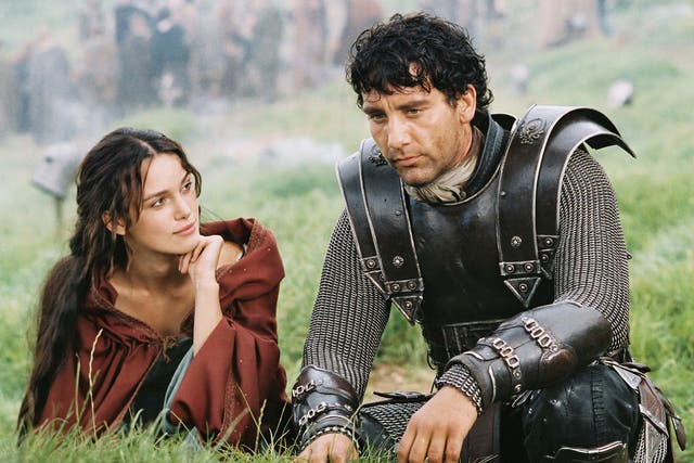 Legendary charm: Clive Owen and Keira Knightley in 2004’s ‘King Arthur’ 