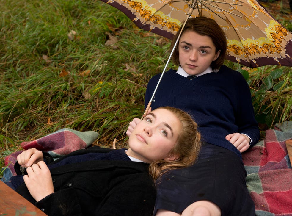 Girls on the verge of a nervous breakdown: Florence Pugh and Maisie Williams star in 'The Falling'