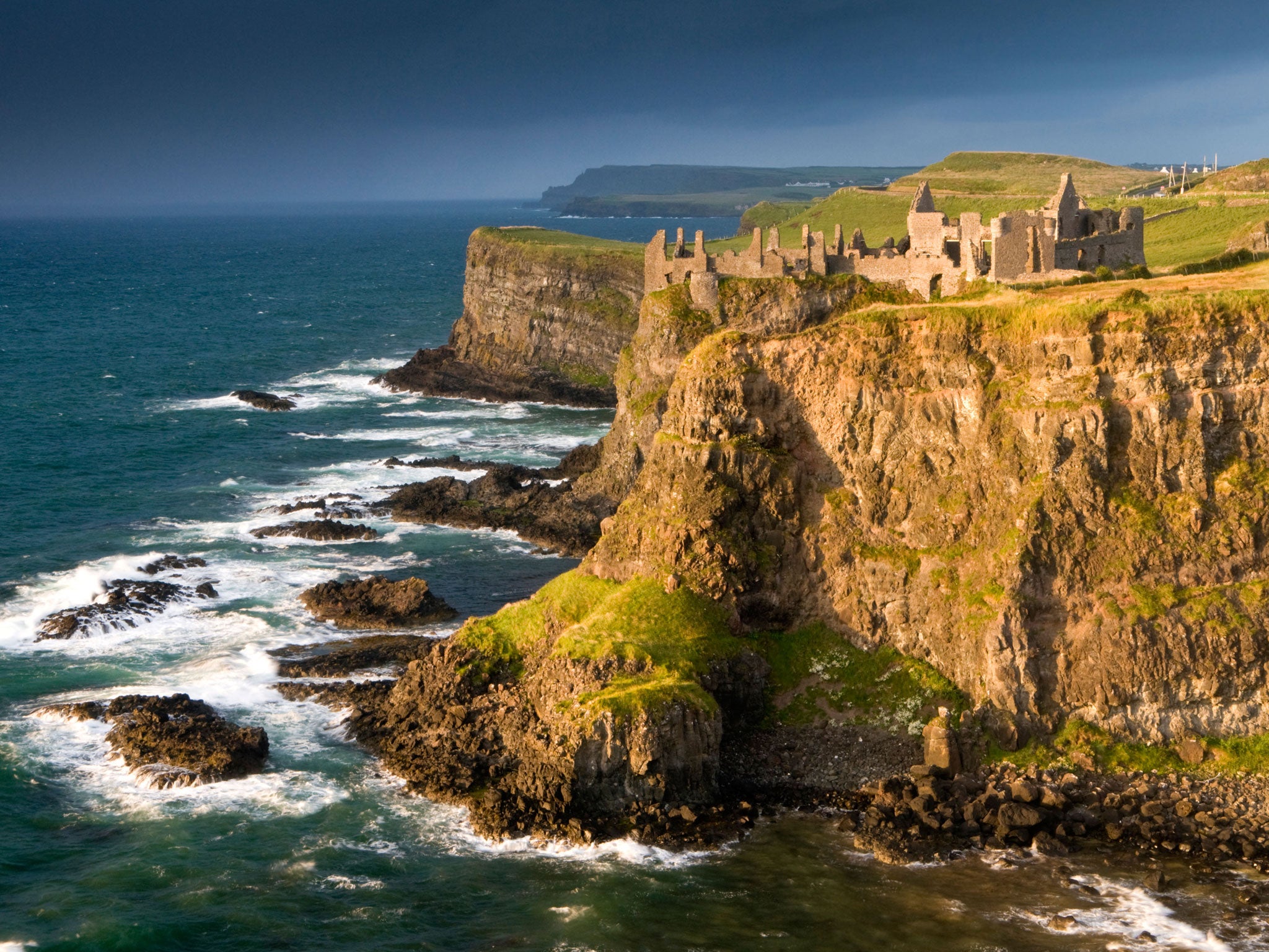 Dunluce Castle - or House of Greyjoy, as Game of Thrones fans will know it