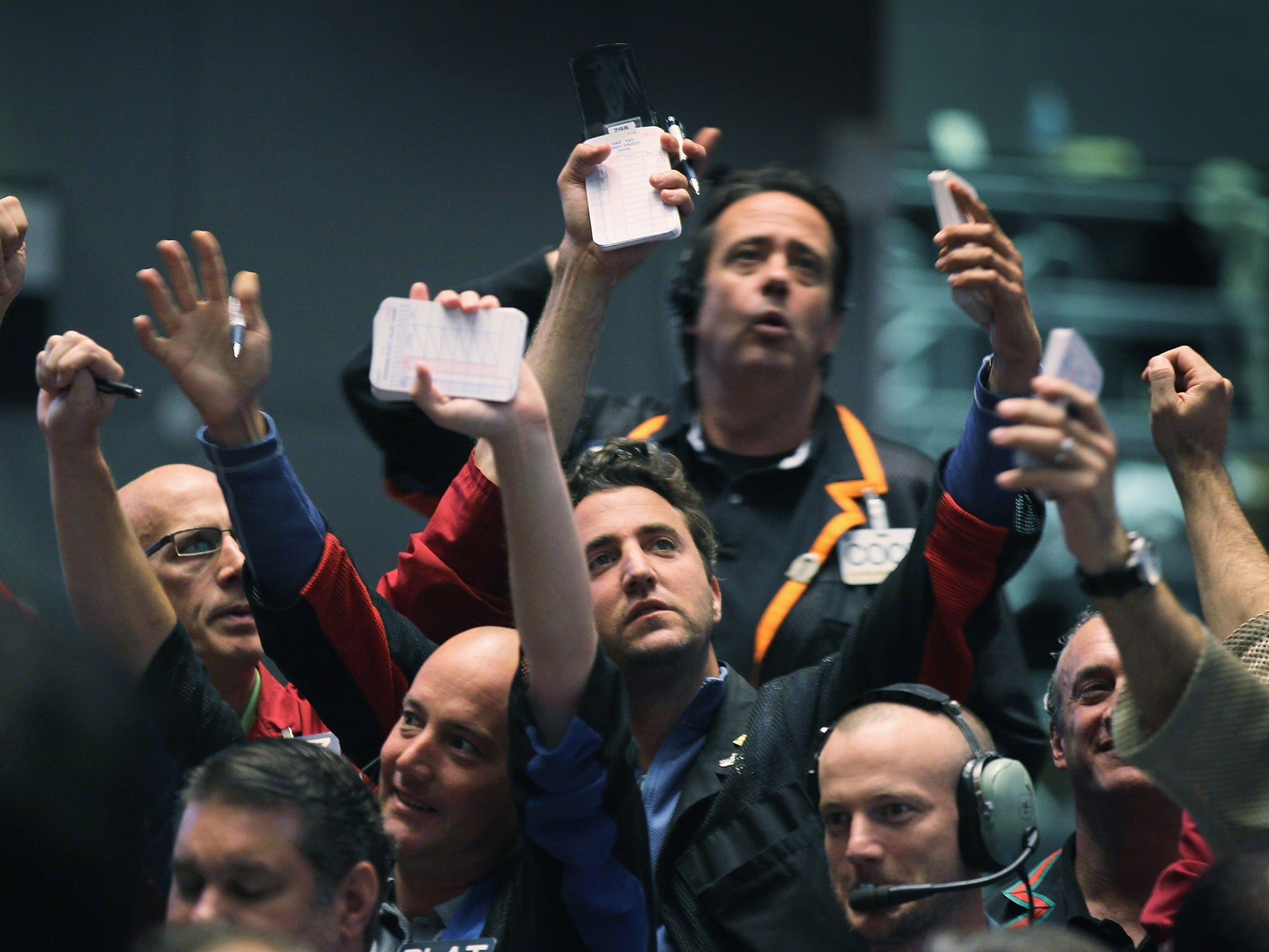 Traders in the Chicago Mercantile Exchange, one of the markets targeted by Navinder Singh Sarao Scott