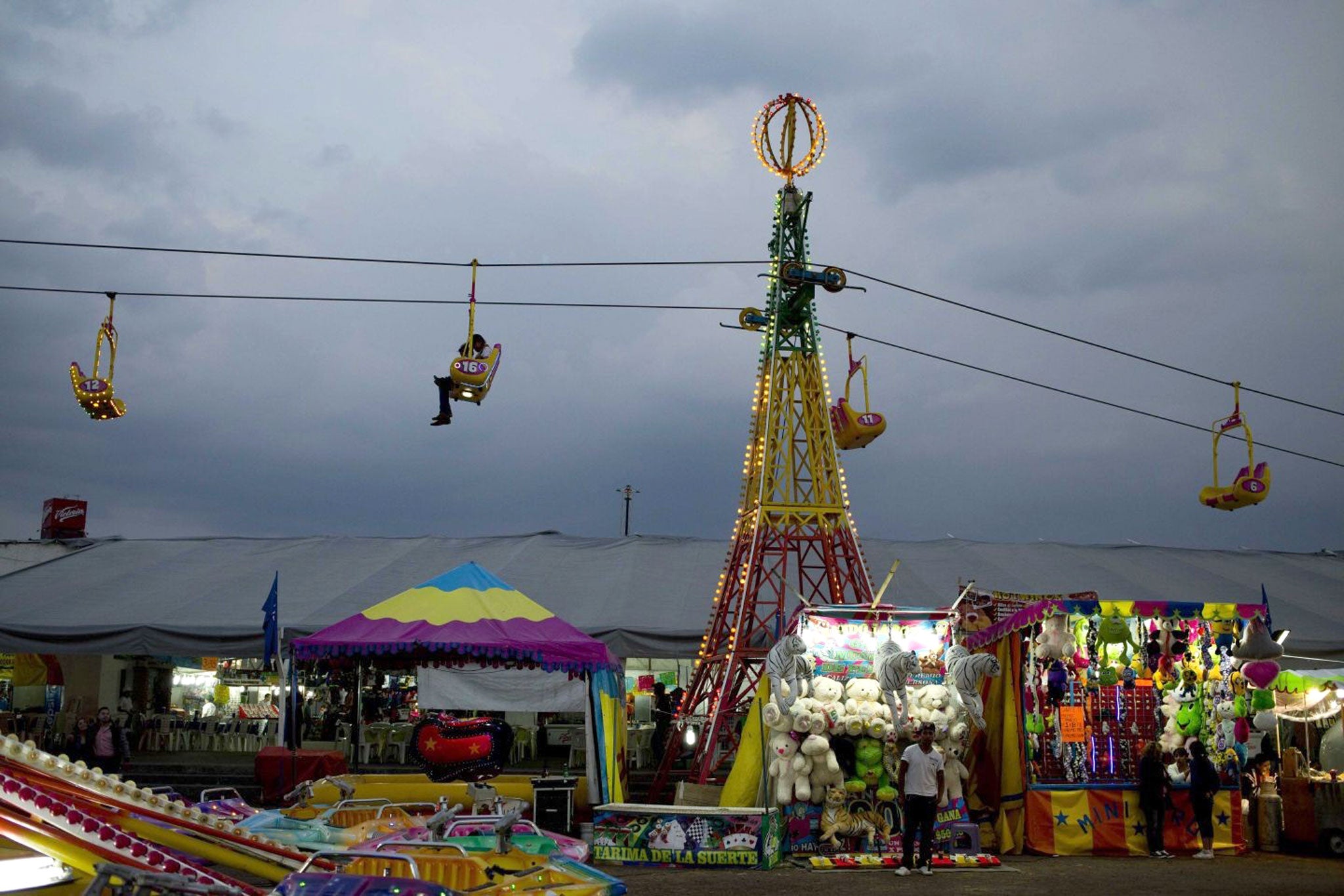 Not for the faint-hearted? A fairground ride in Mexico City. The Newton fund believes there is long-term potential in the country
