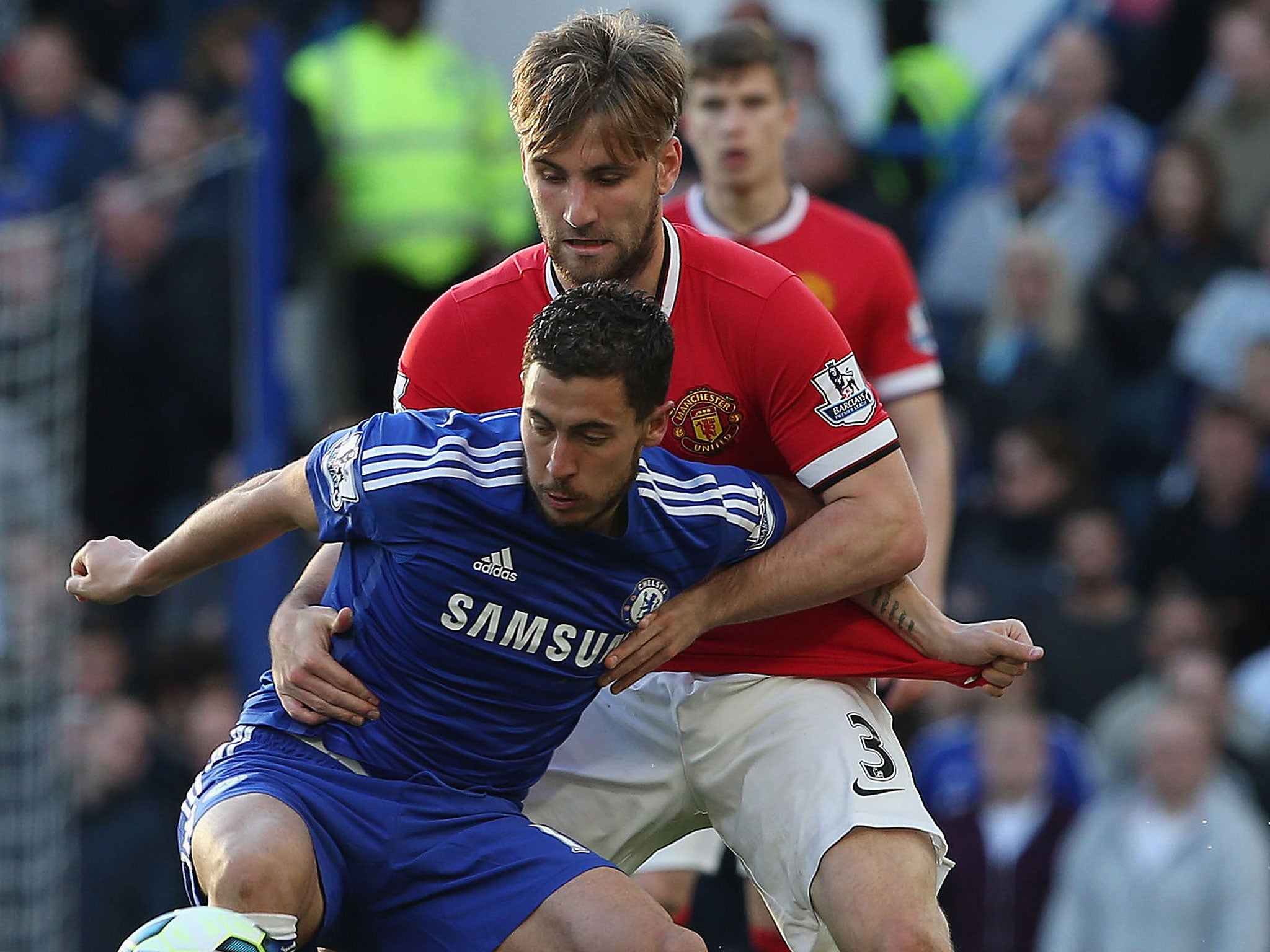 Van Gaal praised Shaw's performance against Chelsea