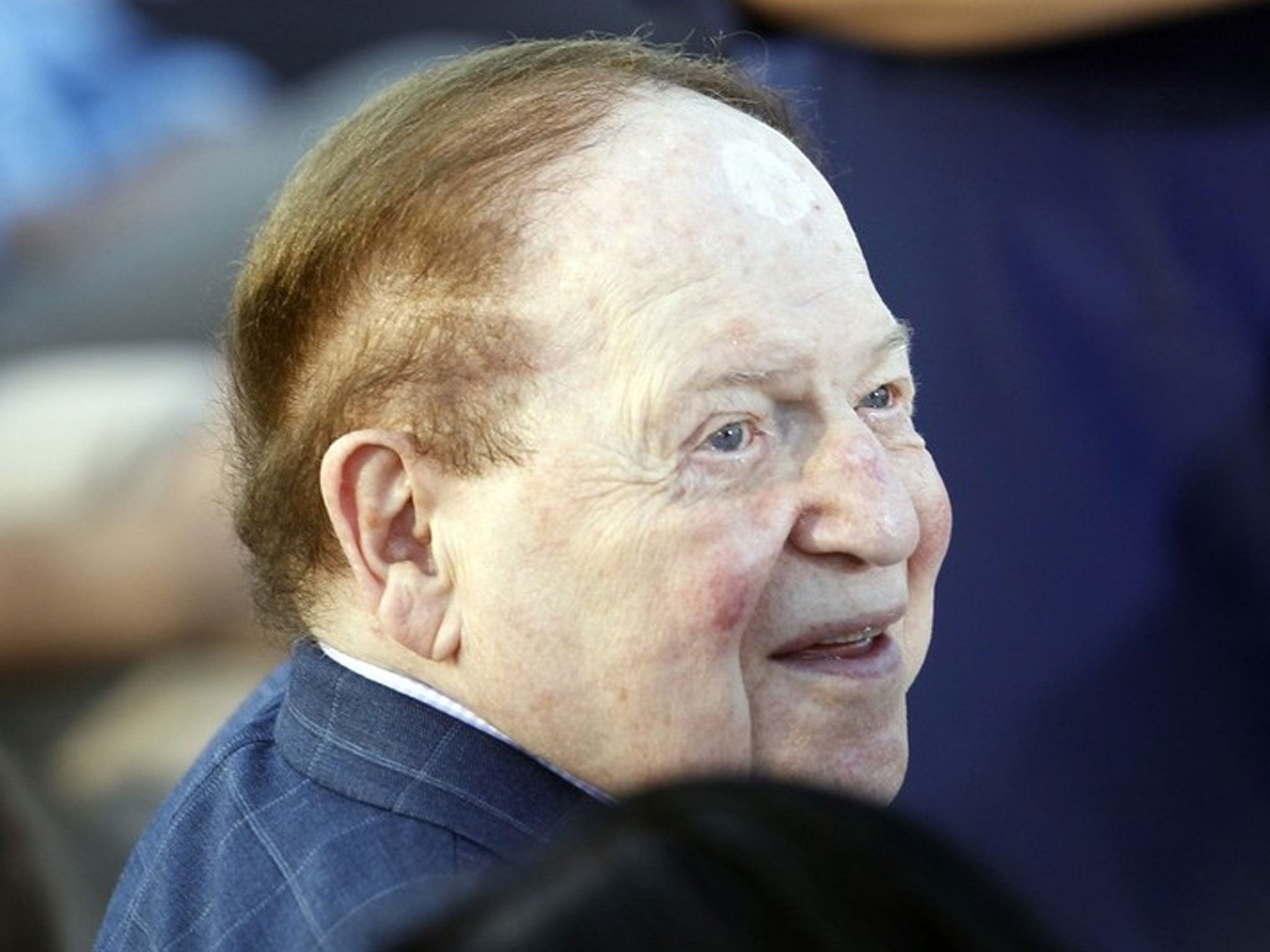 Gambling magnate Sheldon Adelson has a net worth of over billion