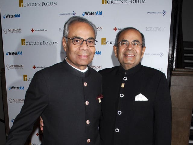 The Hinduja brothers are worth a combined total of £16.2bn, according to the Sunday Times Rich List