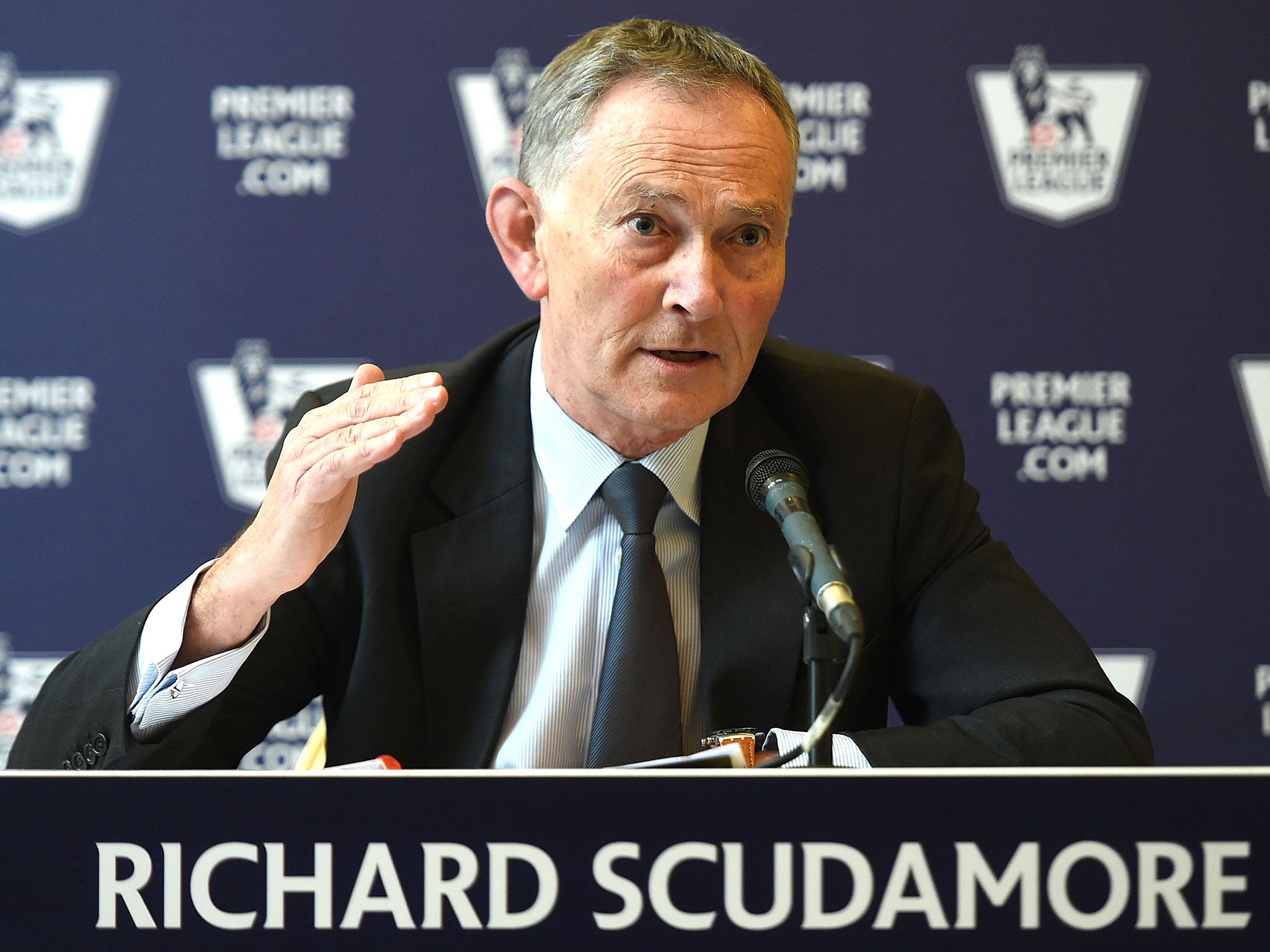 Premier League chief executive Richard Scudamore