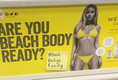 Misconceptions about the Protein World bikini advert