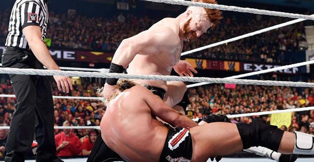 Sheamus fulfils his promise to make Ziggler 'kiss his arse'