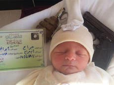Isis photo shows newborn baby lying by a gun