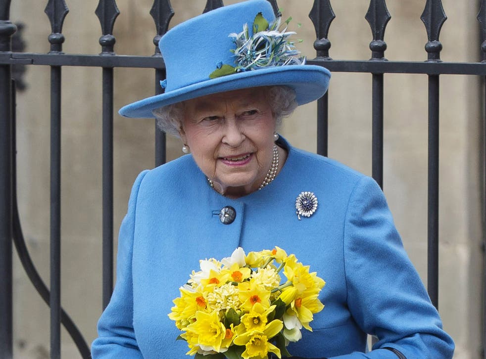 The Queen became the subject of a Ukrainian politician's bizarre joke after accidentally wearing the colours of the country's flag