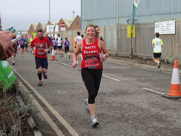 Tara Twyman is running eight marathons in a row to raise money for charity