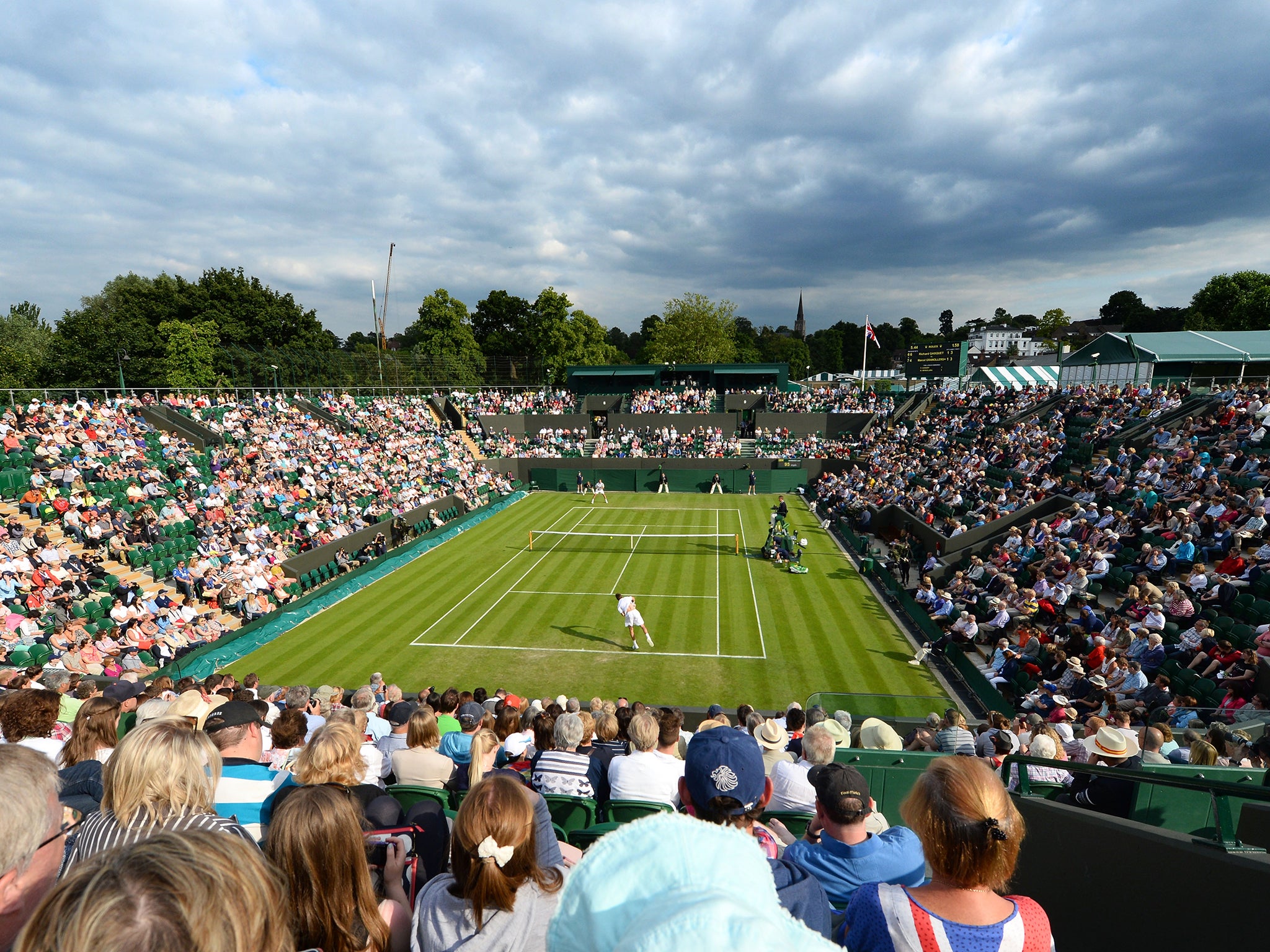 A view of Wimbledon