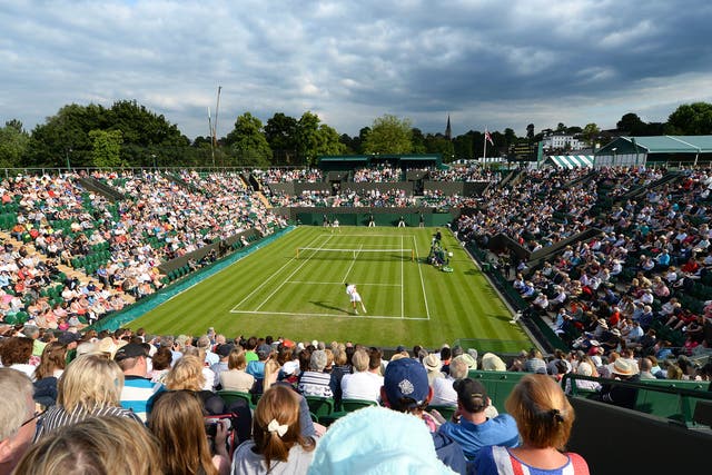 A view of Wimbledon