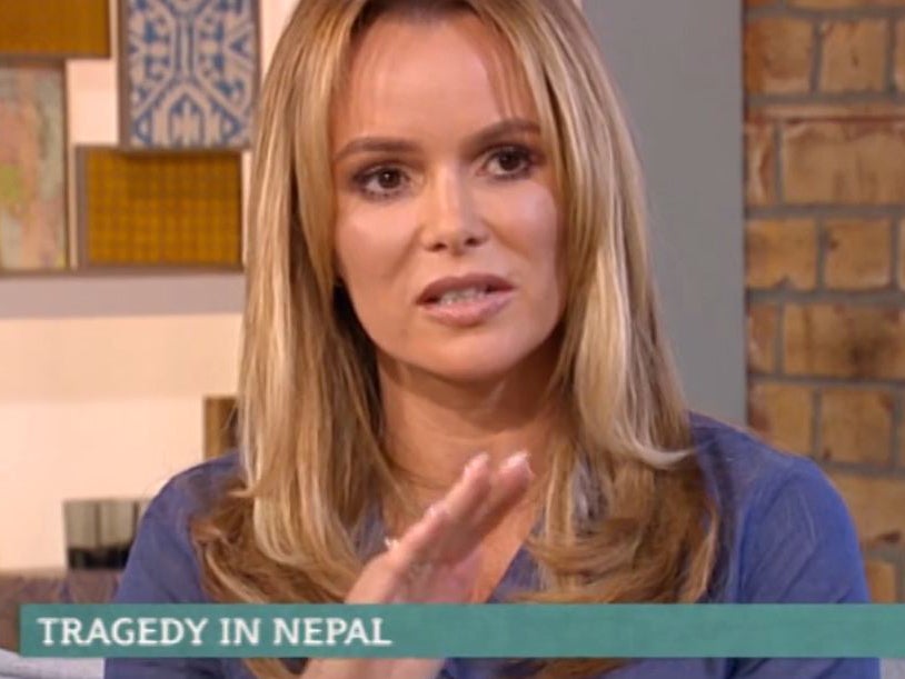 Amanda Holden spoke of her family's relief that her sister, Debbie, has survived