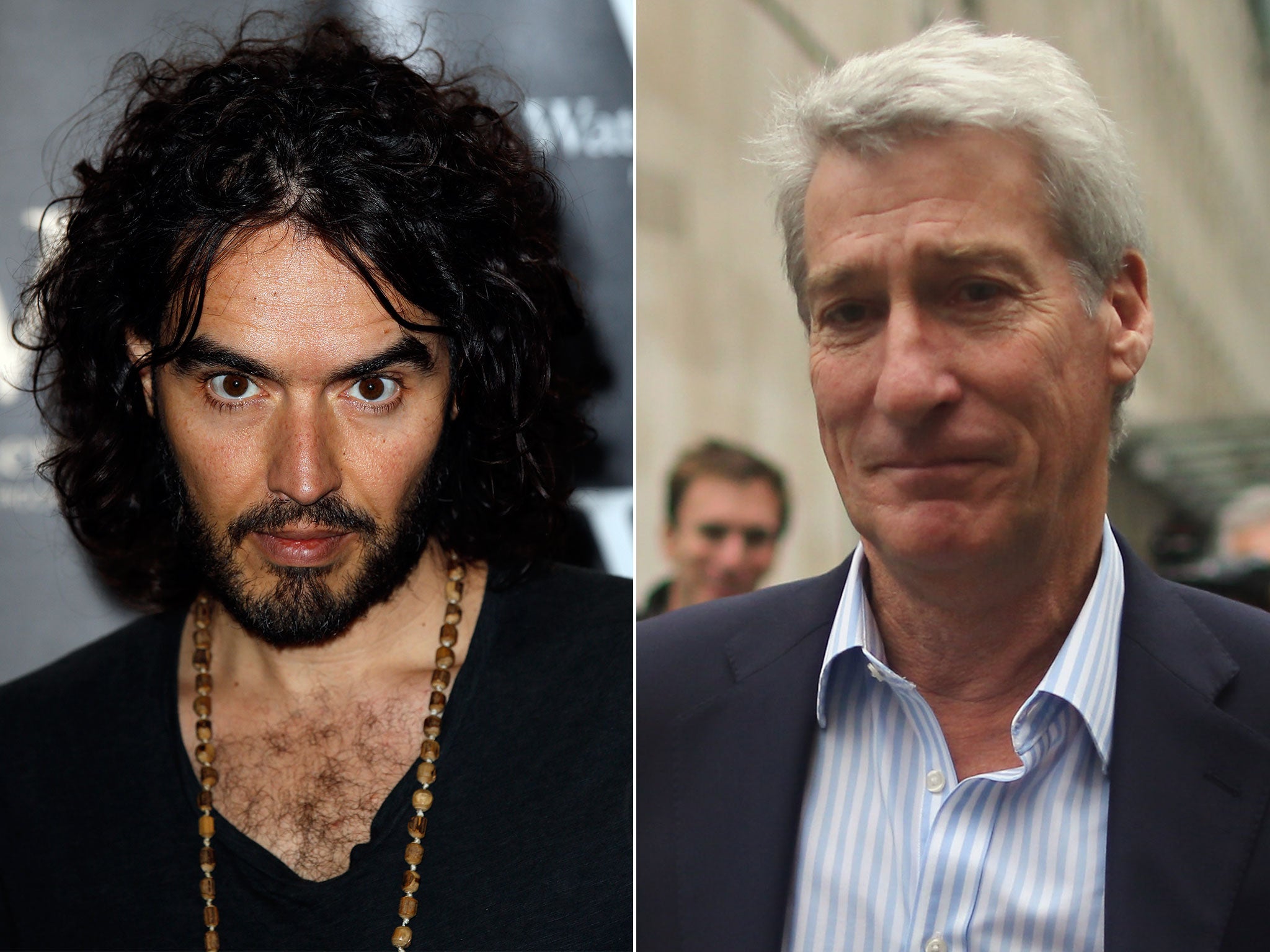 Russell Brand and Jeremy Paxman have very different views on voting in elections
