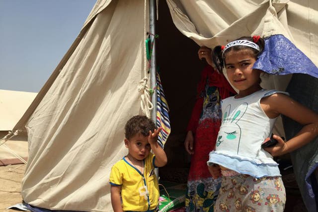 Officials are struggling to accommodate the unexpected influx of displaced people, which comes on top of the 2.7 million already displaced in Iraq since the beginning of last year