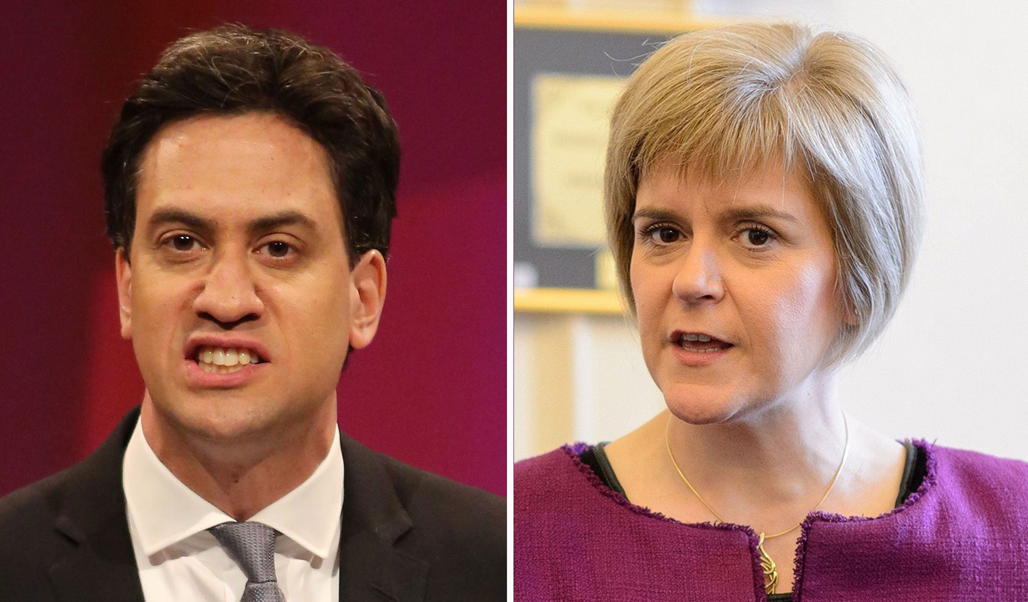 Nicola Sturgeon has said Ed Miliband has ‘big questions’ to answer over his poor approval ratings in Scotland