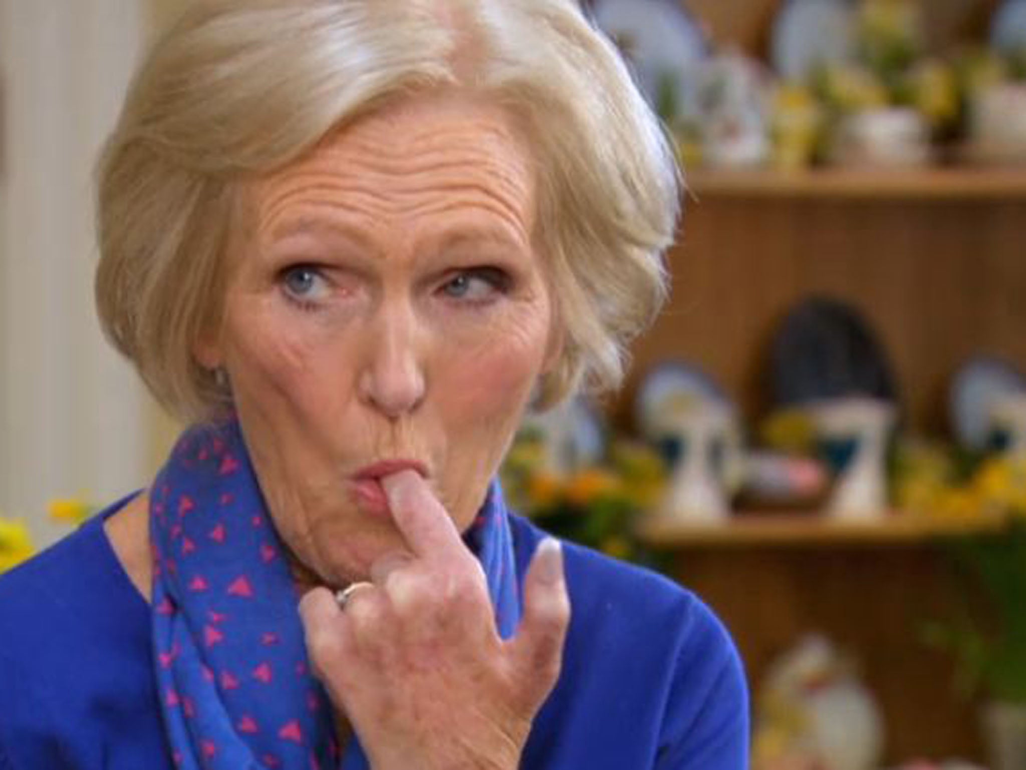 Mary Berry can be much saucier than you might think