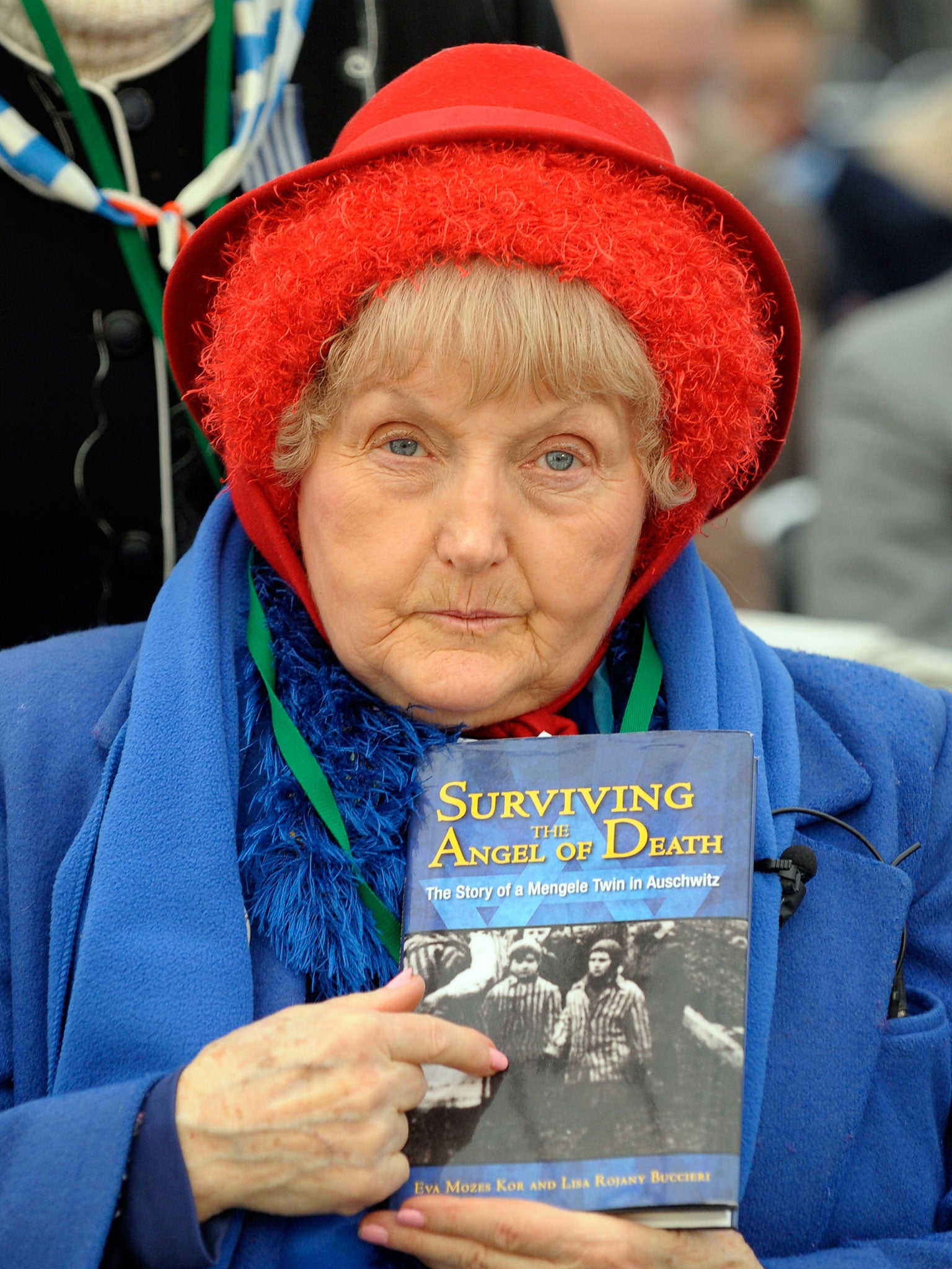 Eva Mozes Kor, who survived being held at the Auschwitz death camp
