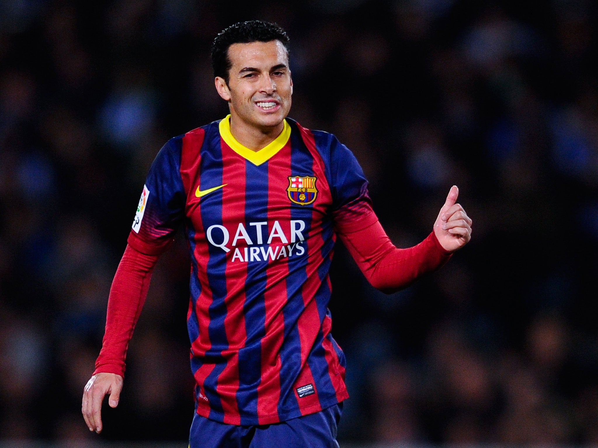 Barcelona forward Pedro could be on his way to Old Trafford