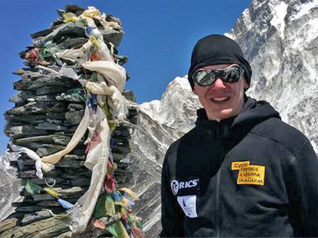 Nick Talbot was in the same climbing party as American Google executive Dan Fredinburg, who lost his life in the avalanche