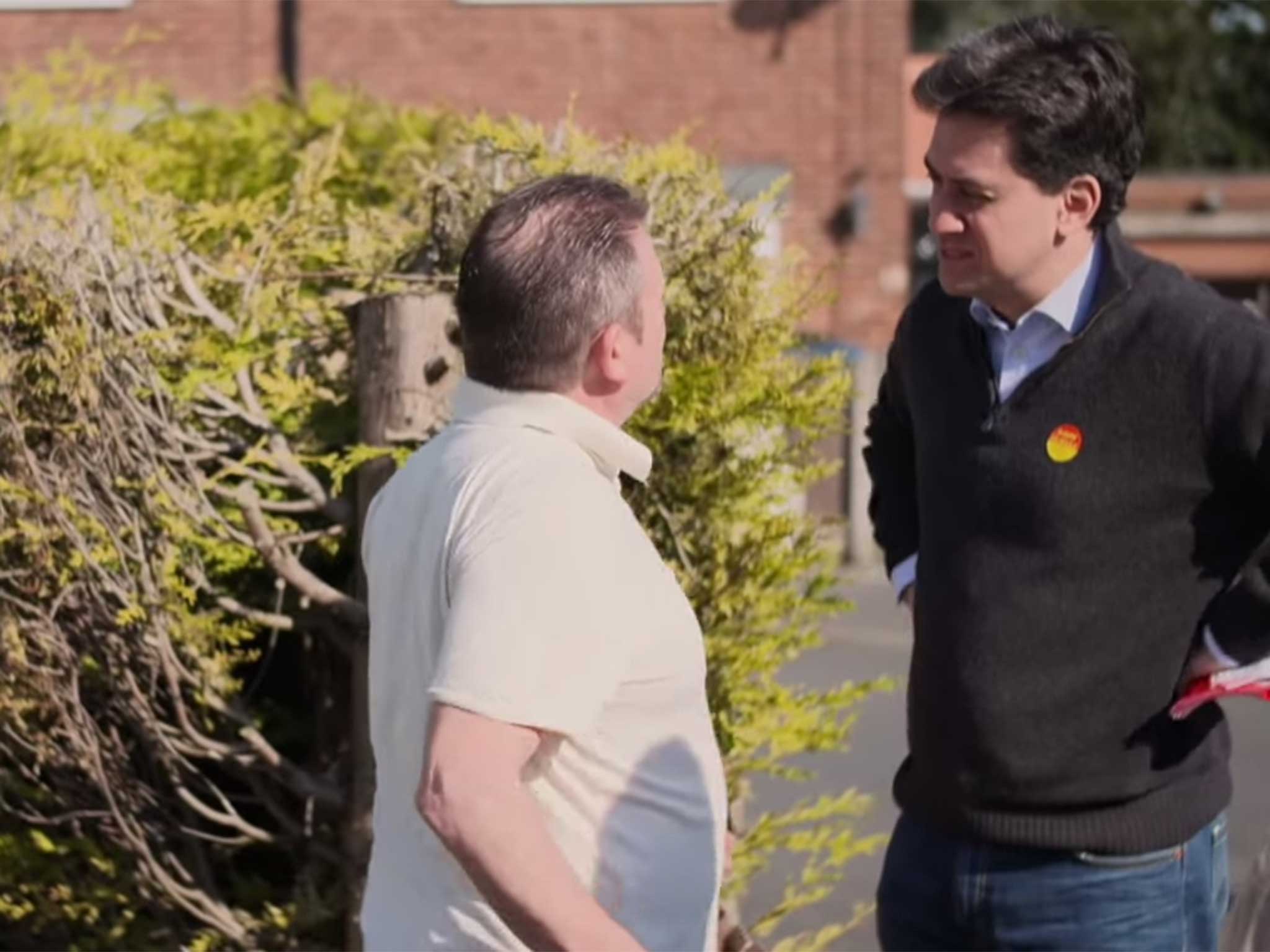 Miliband meets voters on the campaign trail.