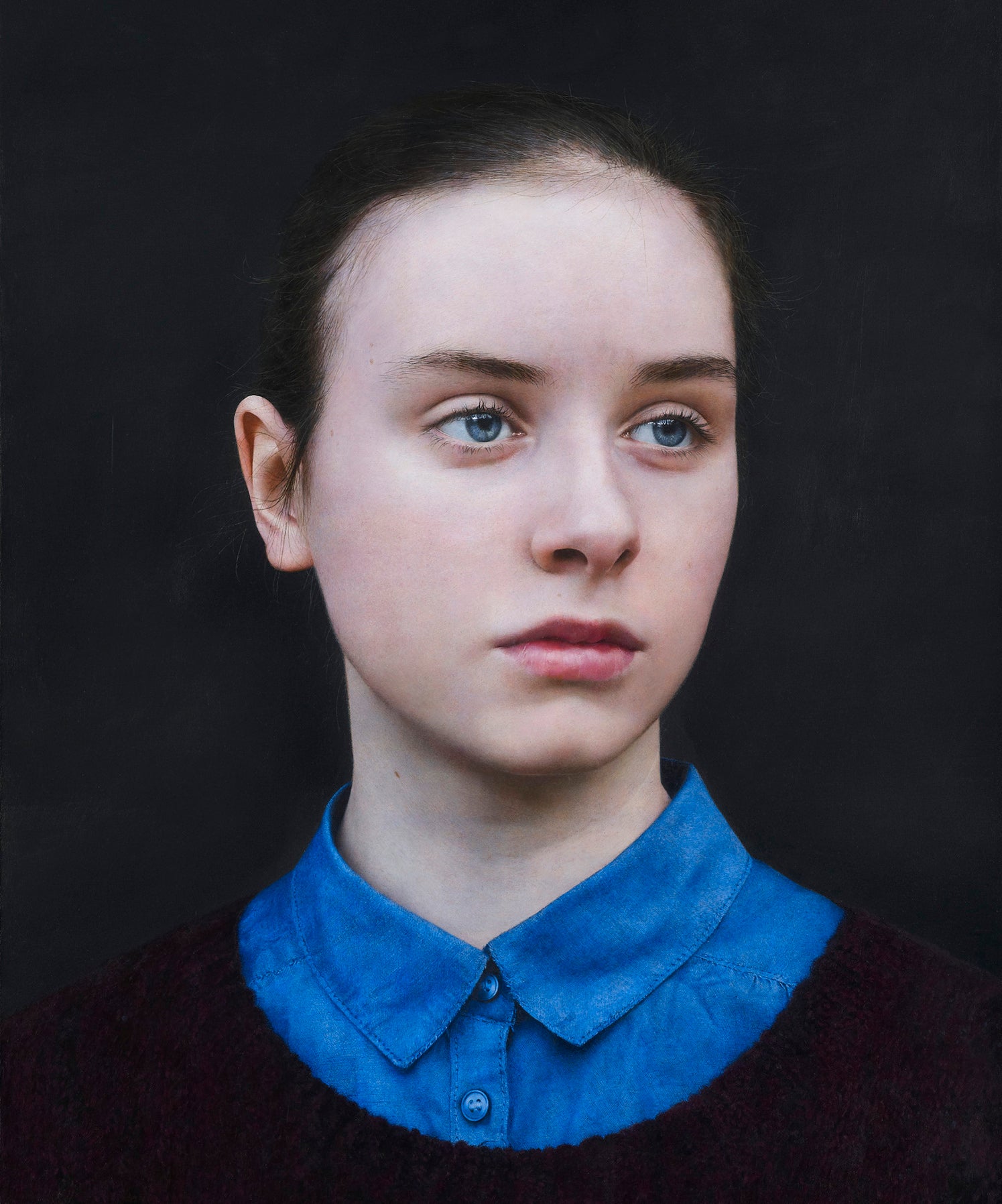 'Eliza' by Michael Gaskell, one of three works in the running for the BP Portrait Award