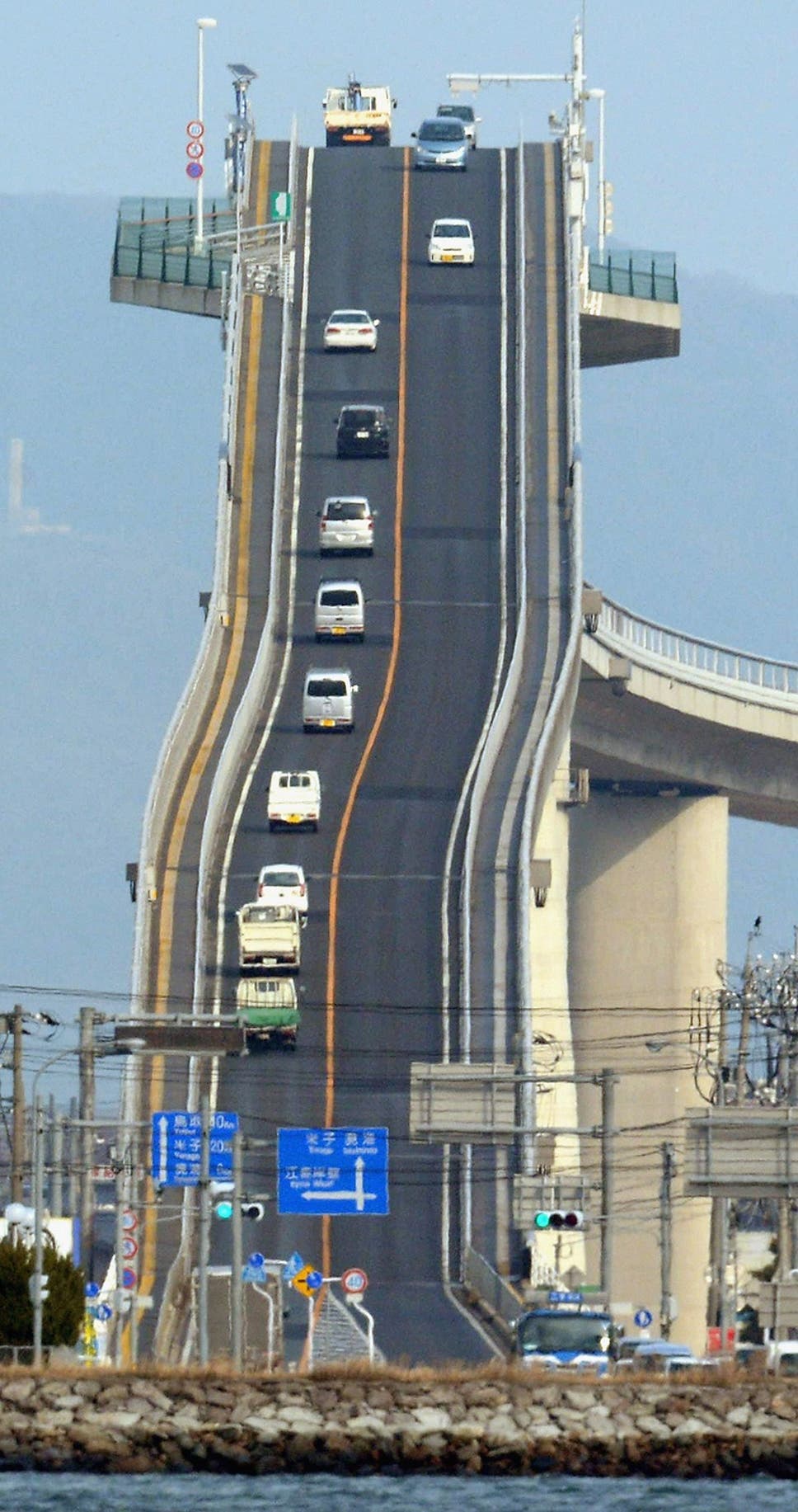 Image result for Eshima Ohashi bridge
