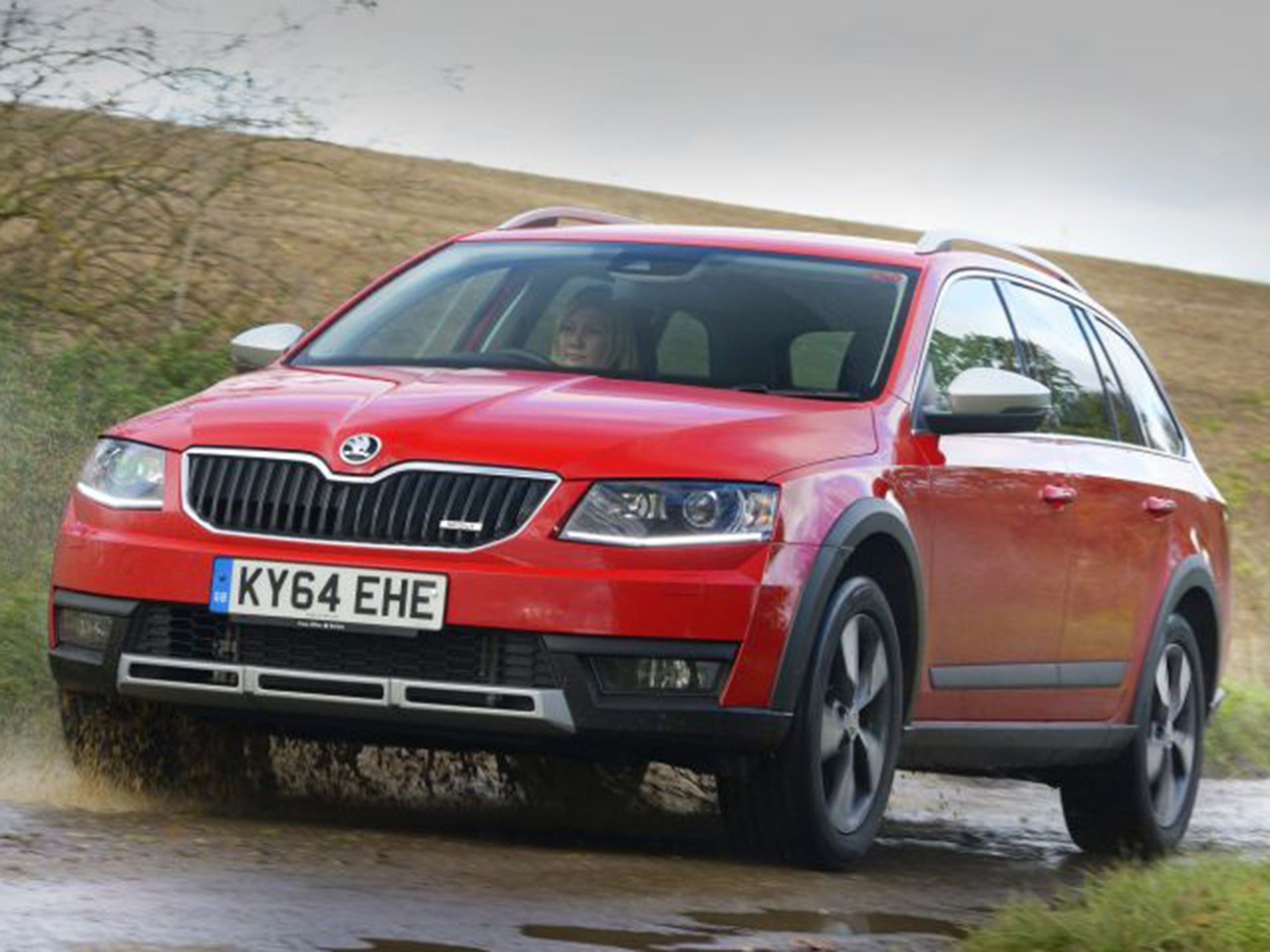 The Skoda Octavia Scout will go places most estate cars won’t