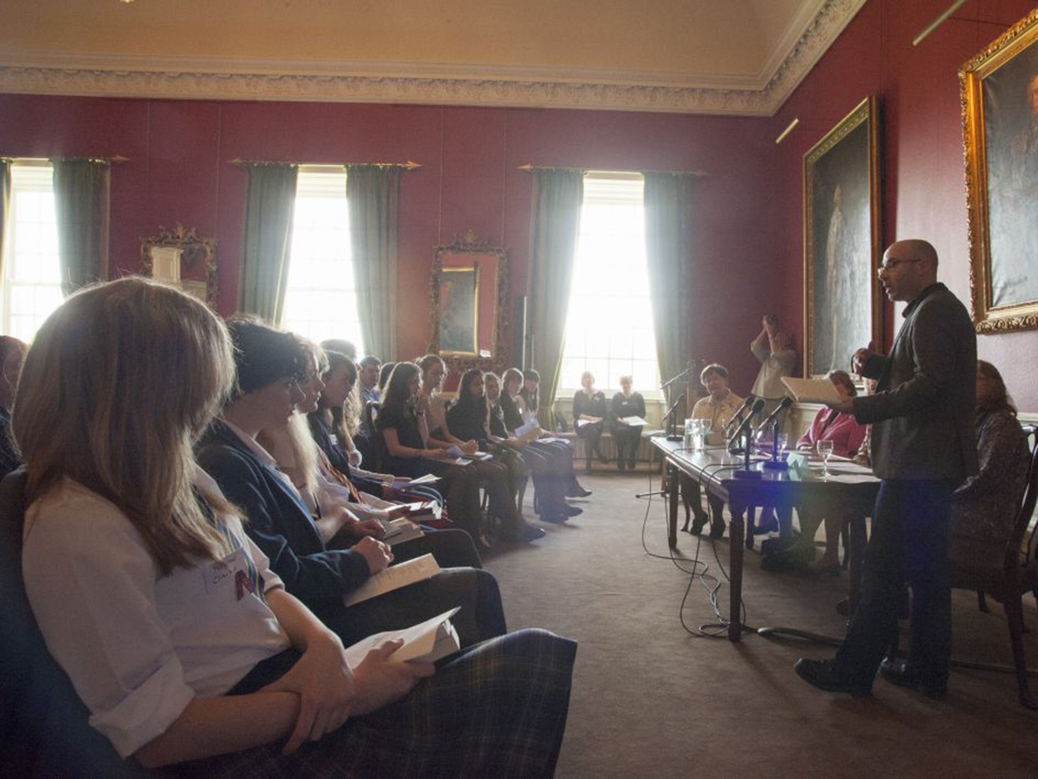 Novel future: Pushkin Prize-winners assemble at the Archers Hall in Edinburgh