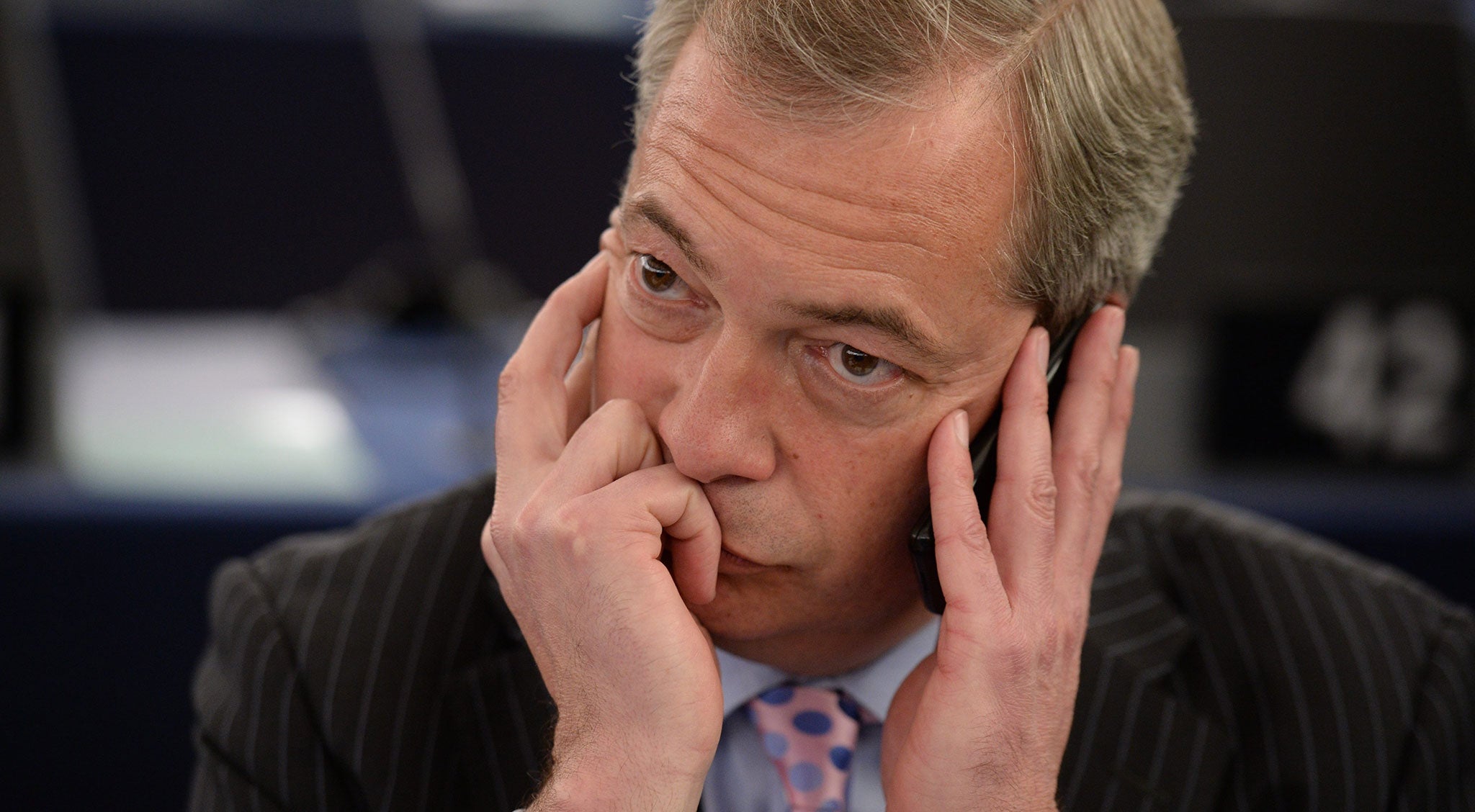 Nigel Farage was left out of BBC One's main Question Time leaders' debate