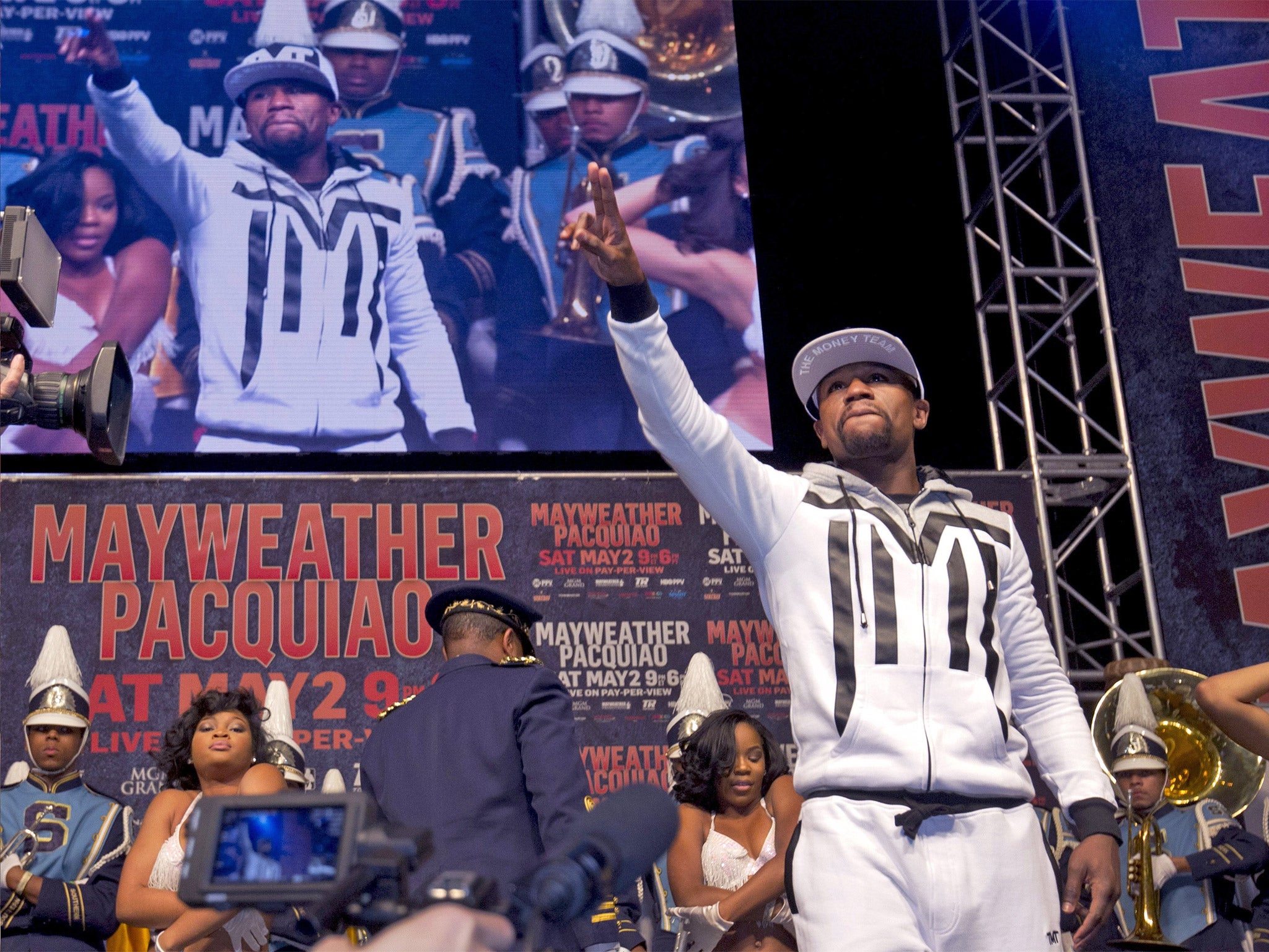 Floyd Mayweather said: ‘My daughter can’t eat no zero, can’t spend a boxing record’