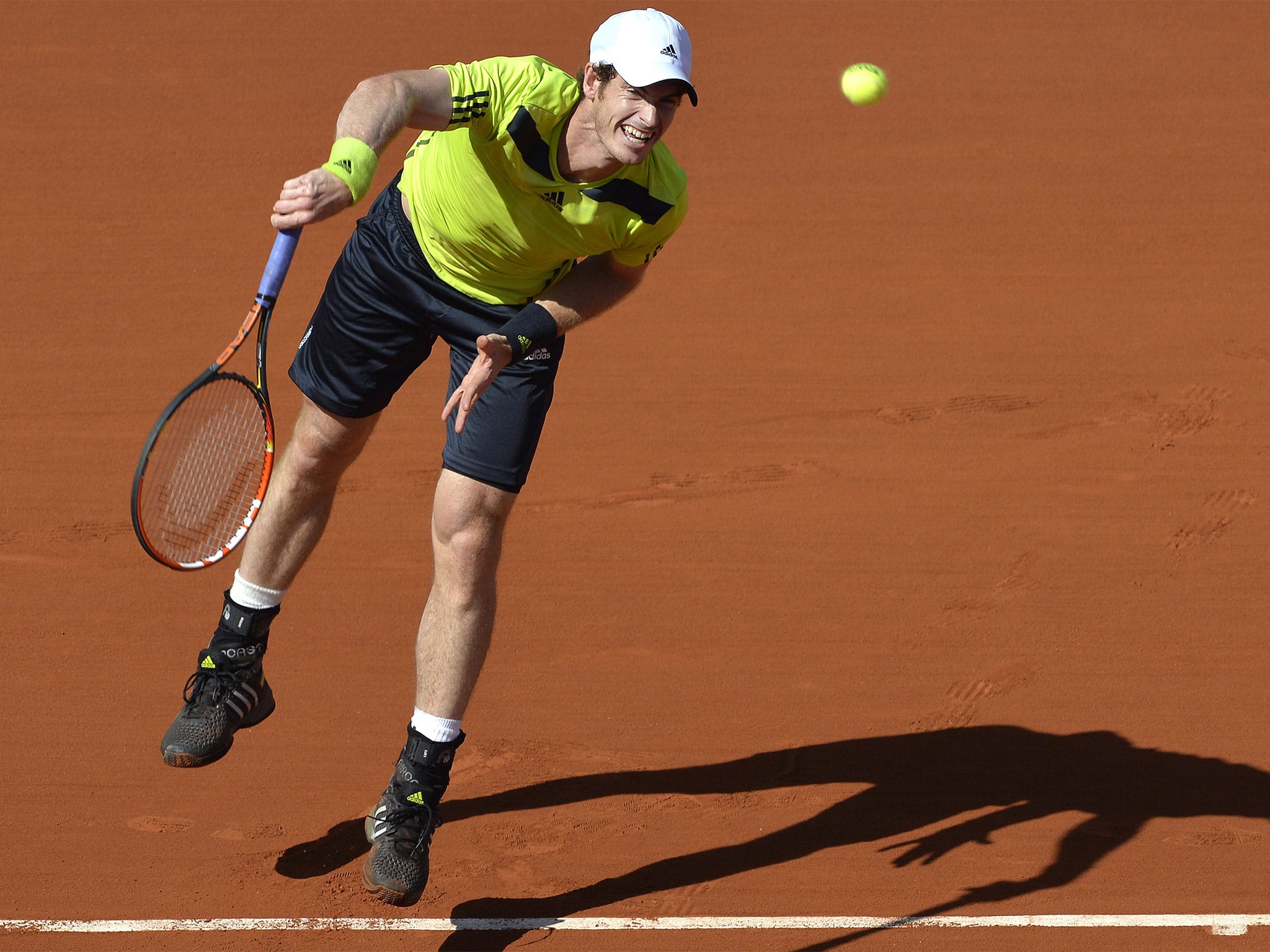 Andy Murray says he is looking forward to playing some matches on clay