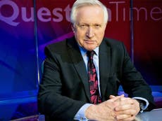 David Dimbleby lose his cool during BBC's election coverage
