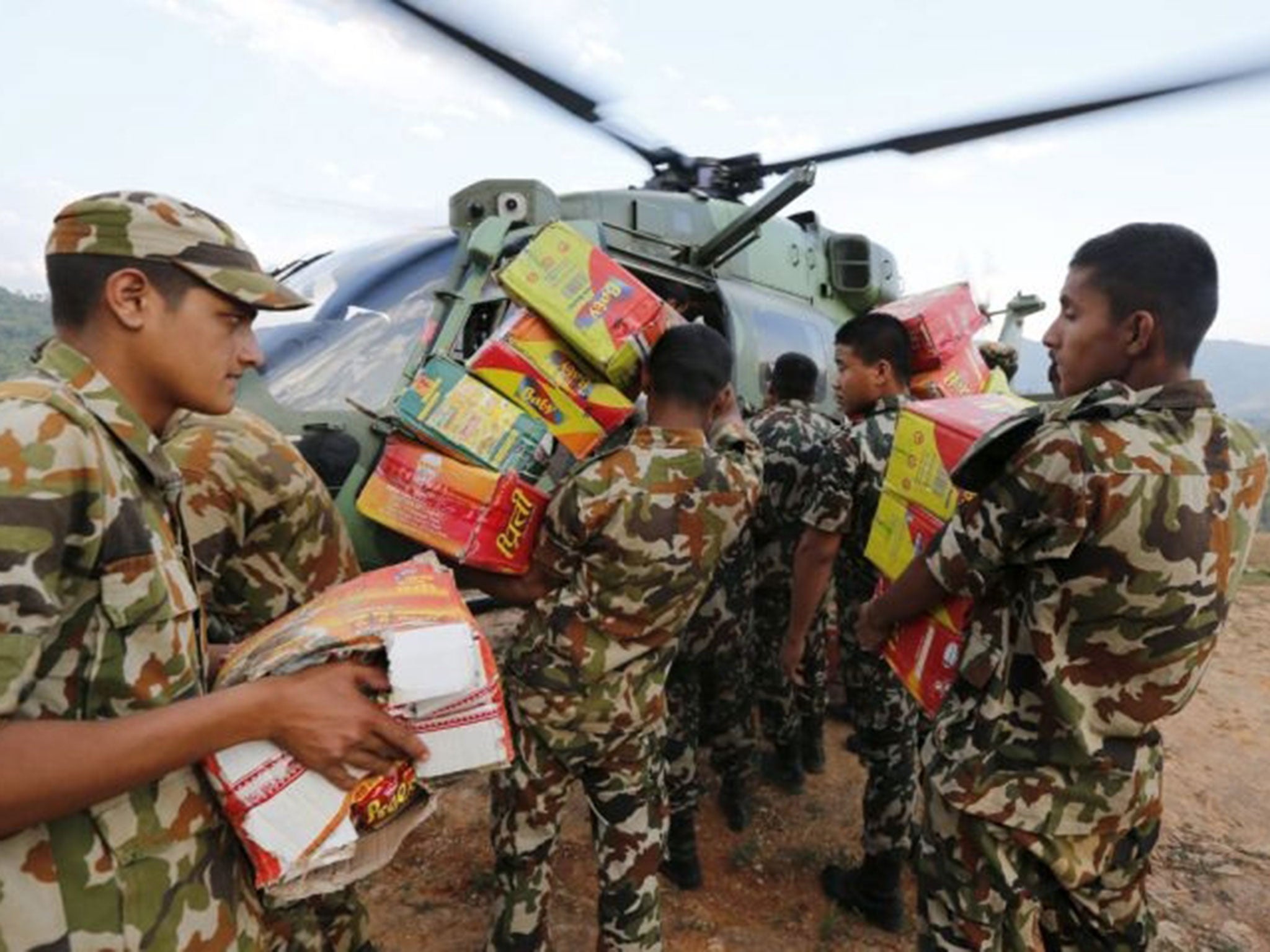 Relief packages sent from Pakistan cannot be used in Nepal because the nation is deeply Hindu