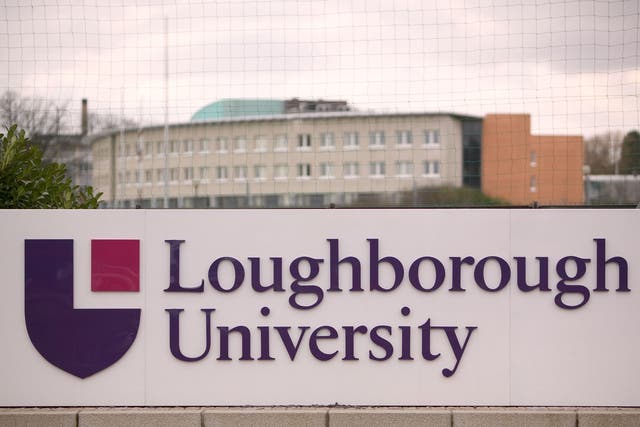 The old logo of Loughborough University