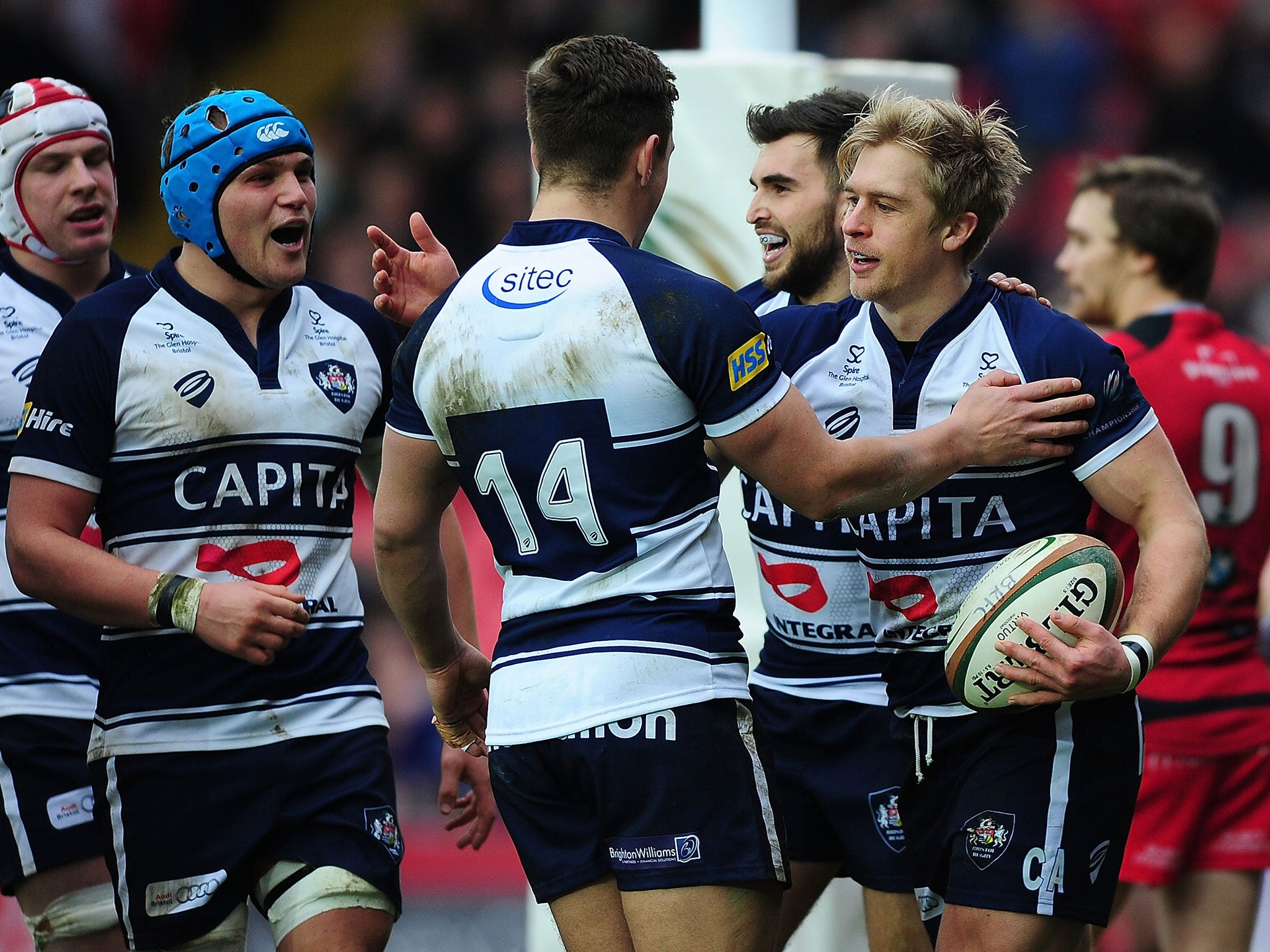 Bristol are one of three teams who could win promotion to the Premiership