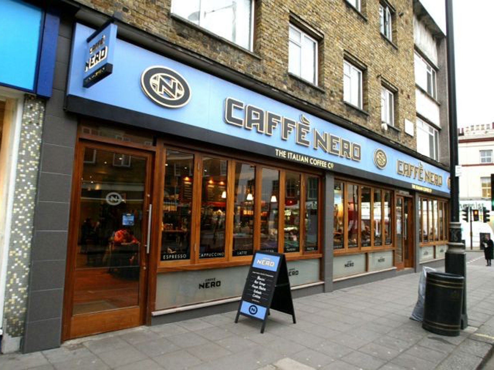 Spend £10 at Caffè Nero and you'll get a £5 credit