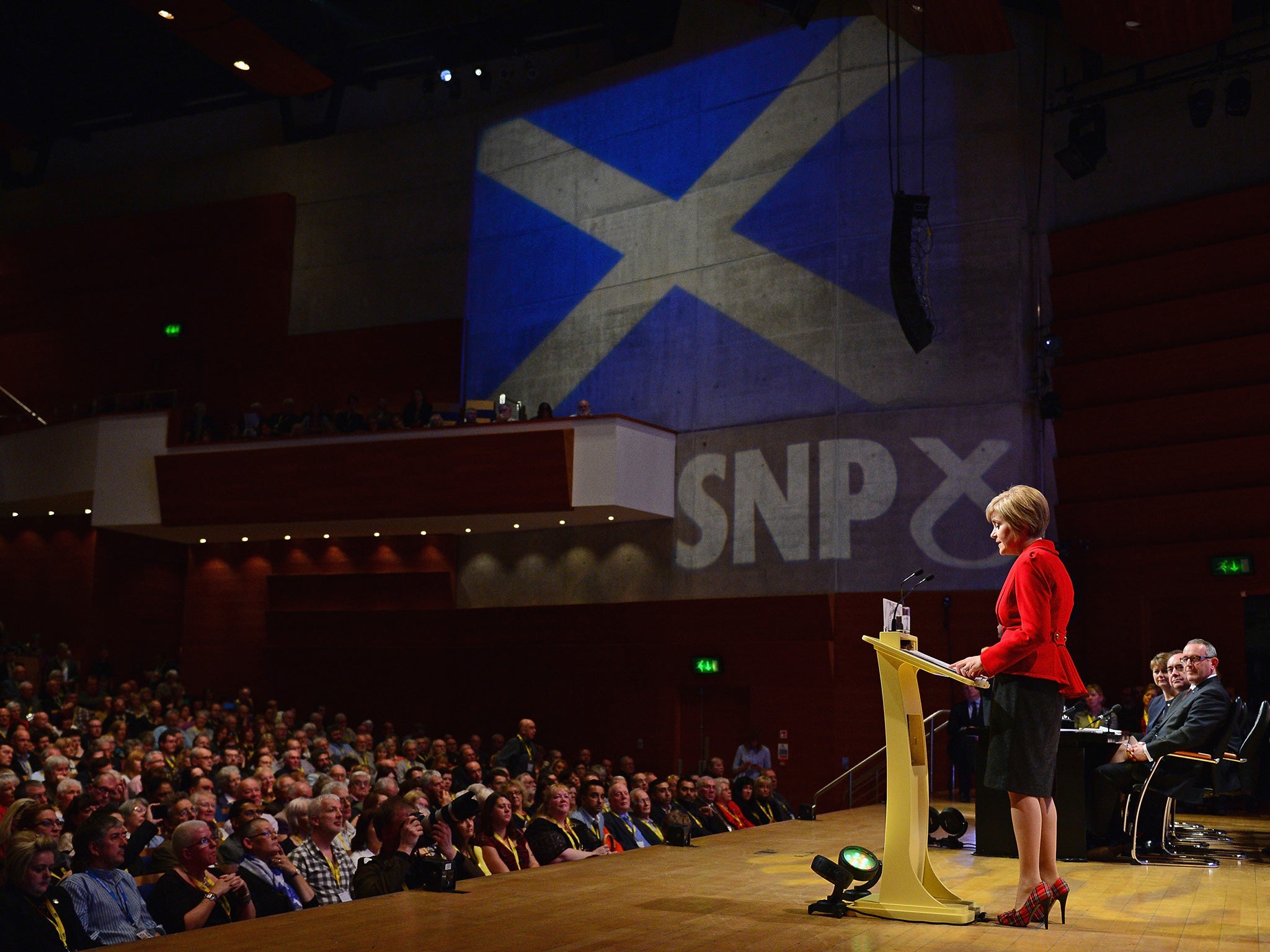 Murphy said the SNP is 'a party that wants to break up the UK' (Getty)