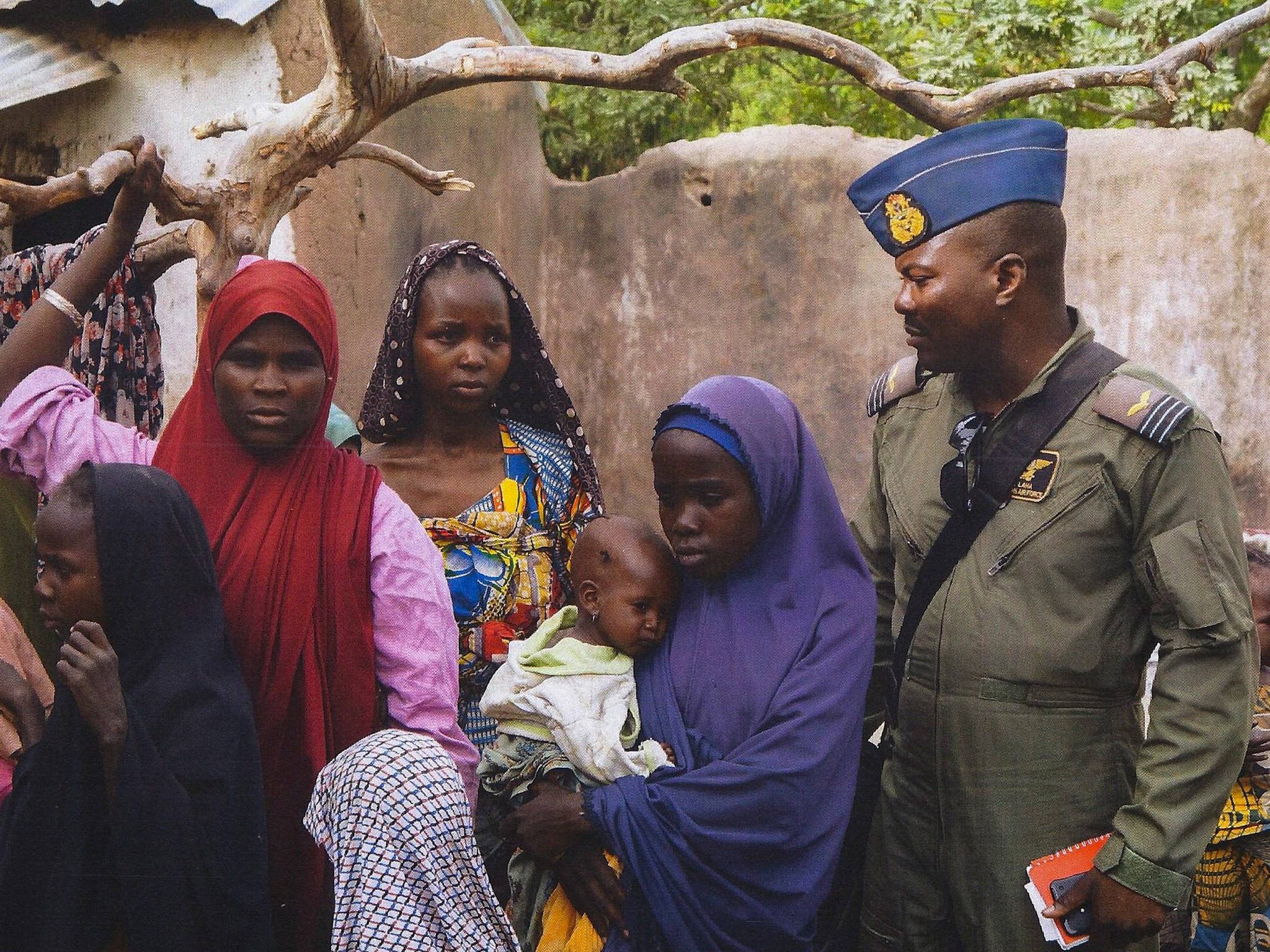 Hundreds of women and children have been freed by troops in recent days in the Sambisa Forest